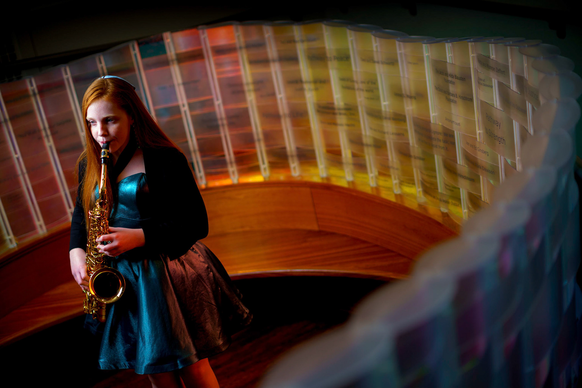 Elizabeth’s Oheb Shalom Bat Mitzvah portraits on Friday, January 17, 2020.
