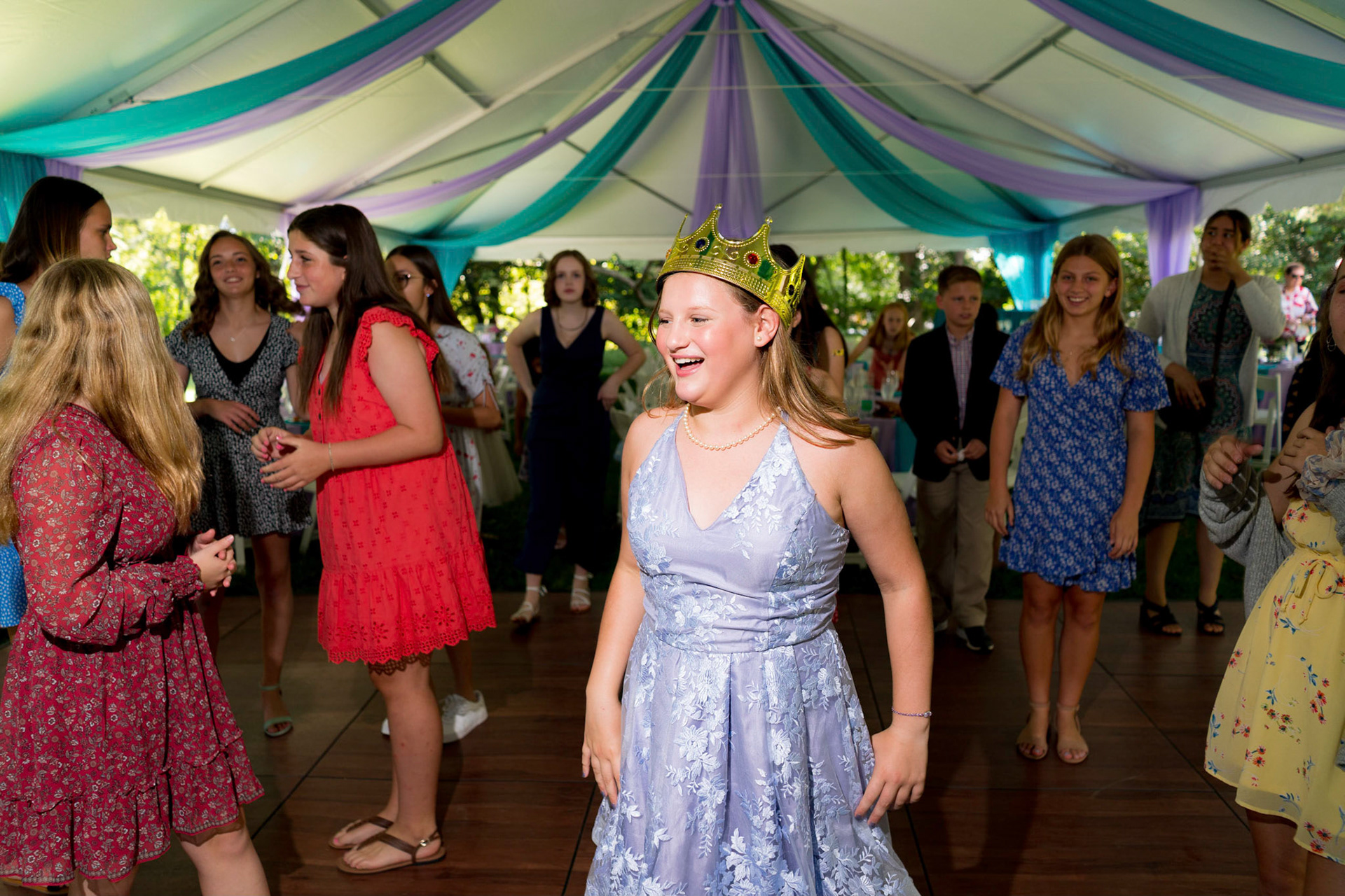 Dani has her long overdue Bat Mitzvah party at C.F. Smith Park on Saturday, September 25, 2021.