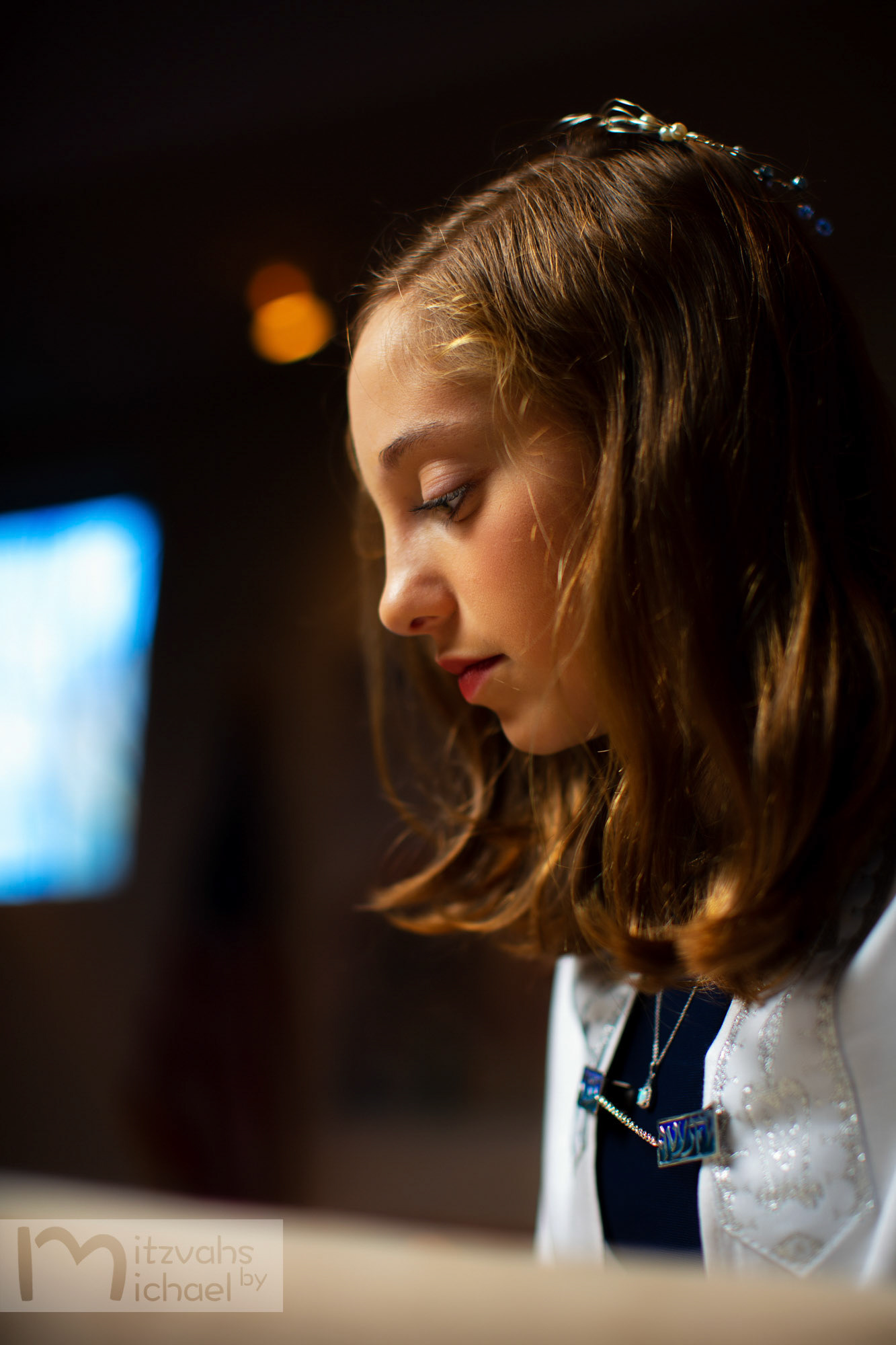 Cora’s Beth Shalom Bat Mitzvah portrait session.