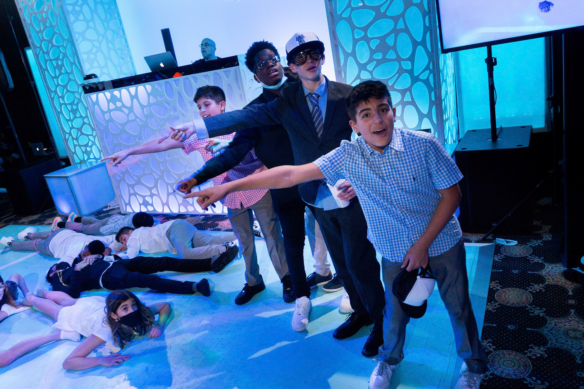 Zach and Eli’s Bnai Mitzvah party at the Westwood Country Club in Vienna, VA on Saturday, February 26, 2022.