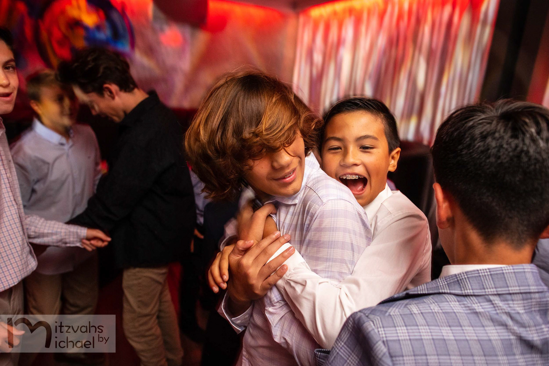 Brandon’s Bar Mitzvah party at The Loft at 4935 in Bethesda, MD.