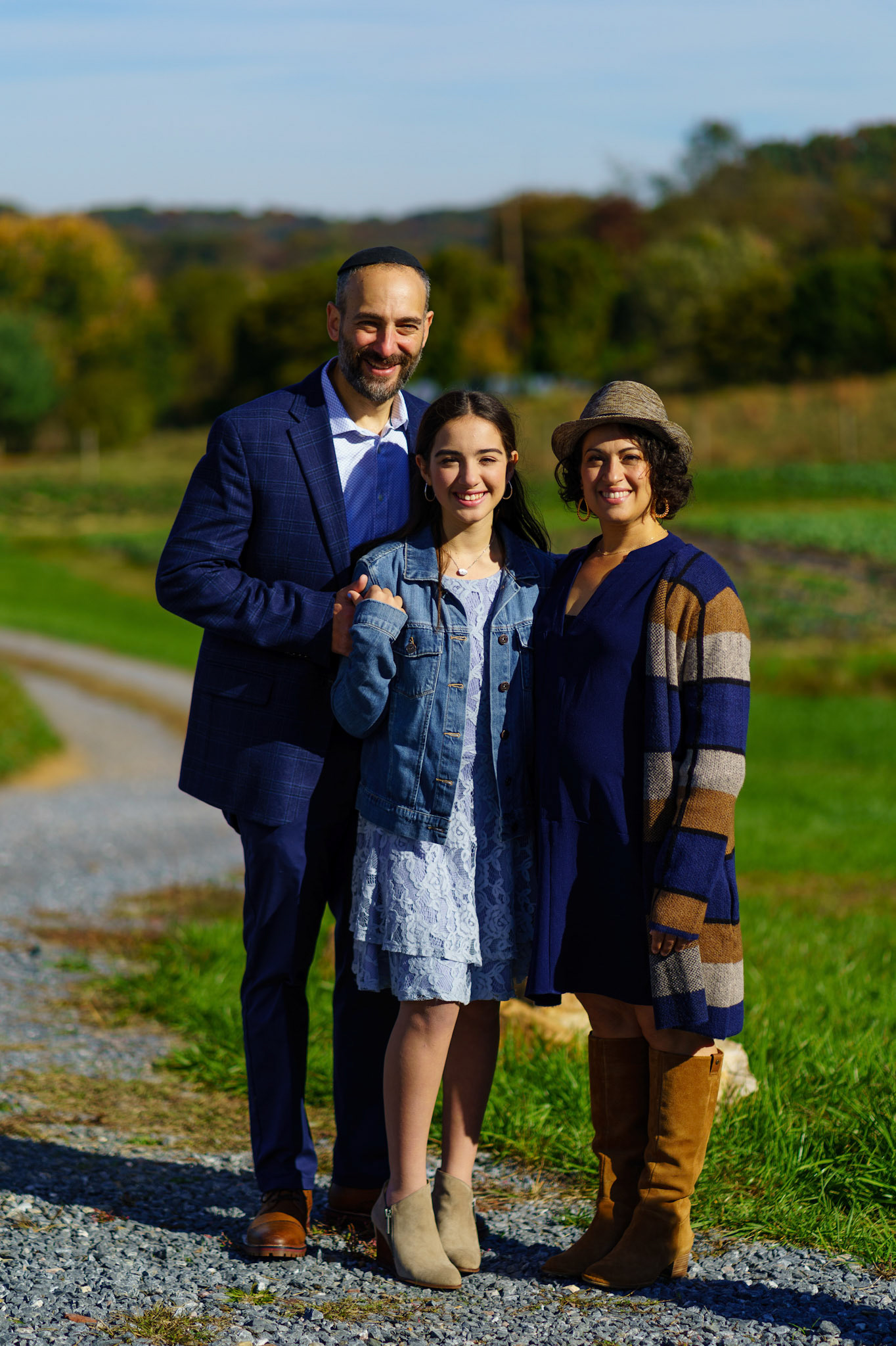 Noa’s Modern Orthodox Moses Montefiore Bat Mitzvah at Pearlstone Retreat.