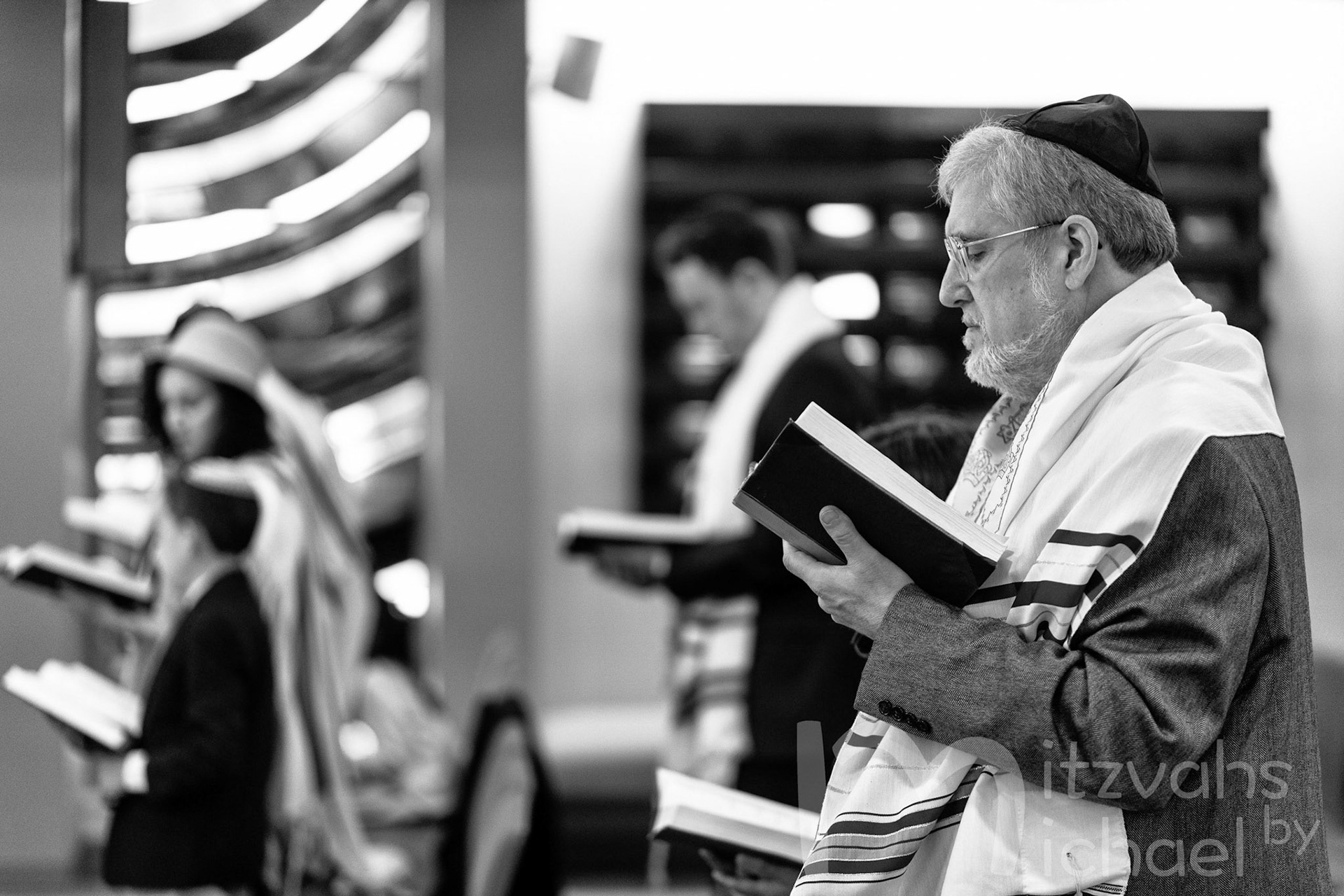 Ross’ Bar Mitzvah shacharit minyan on Monday, May 31, 2021.