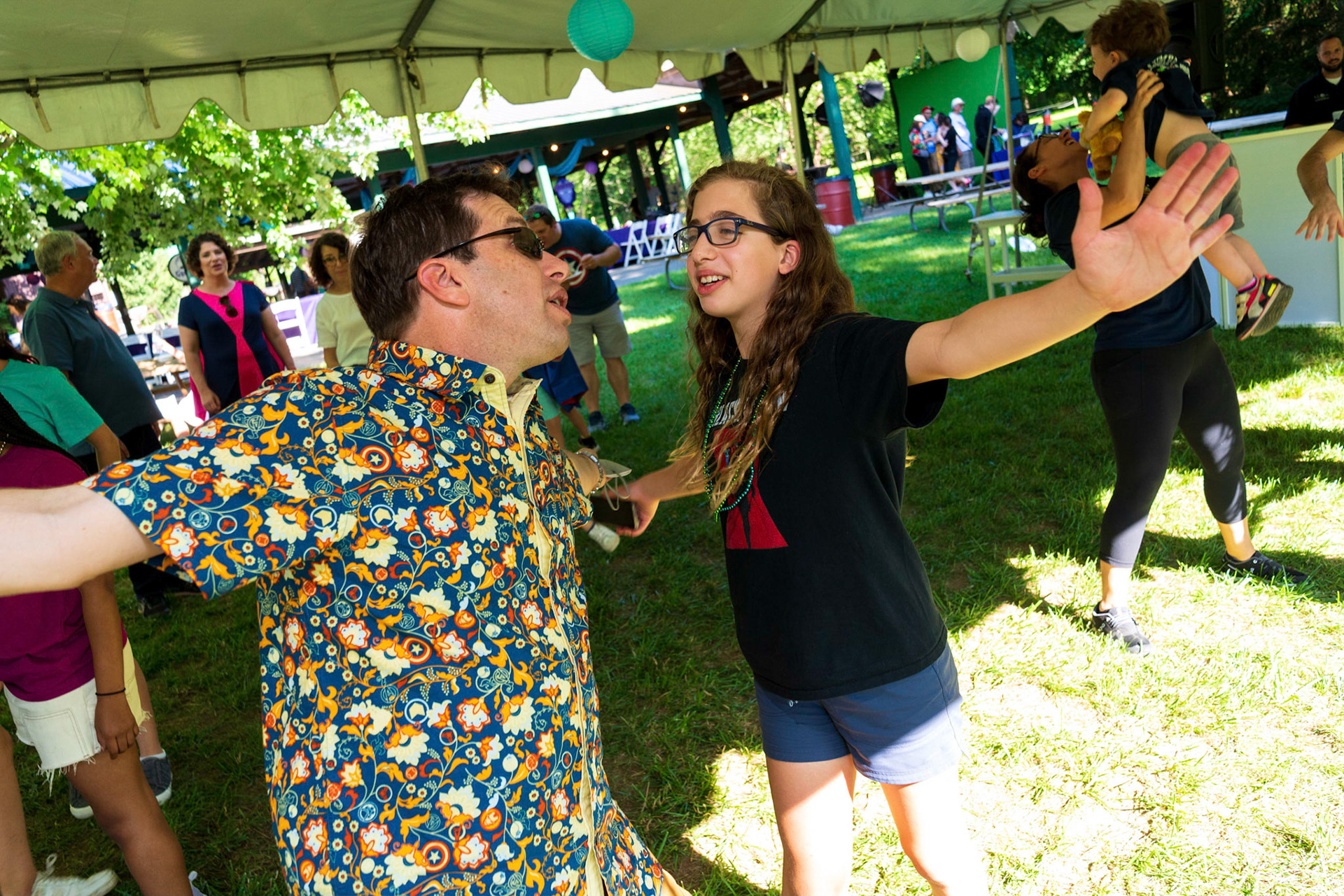 Jordana’s Adas Israel Bat Mitzvah rehearsal session and party at Smokey Glen Farm