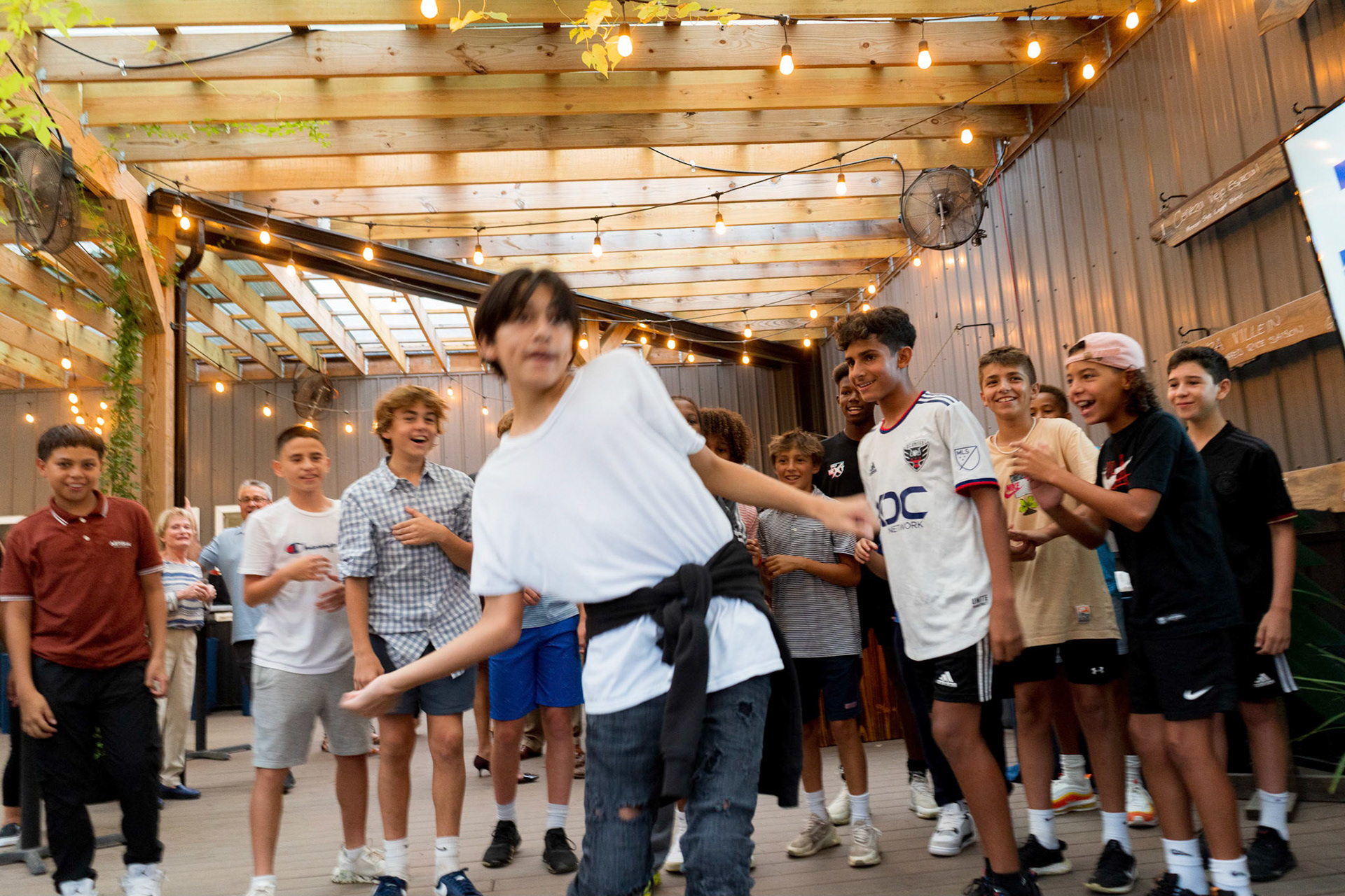 Josh’s Bar Mitzvah portraits at Temple Shalom in Silver Spring and party at Elder Pine Brewing &amp; Blending Co in Gaithersburg, MD.