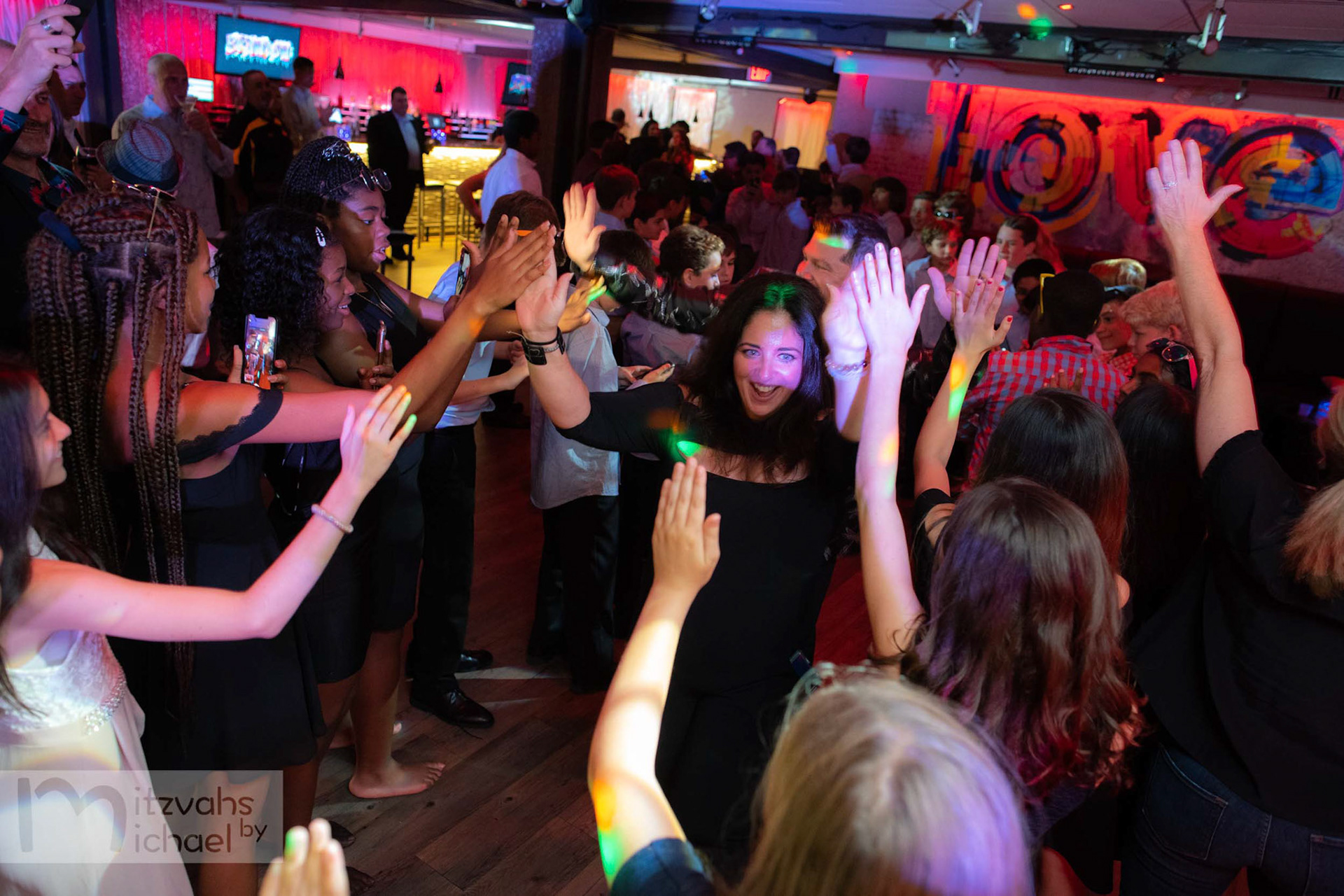 Brandon’s Bar Mitzvah party at The Loft at 4935 in Bethesda, MD.