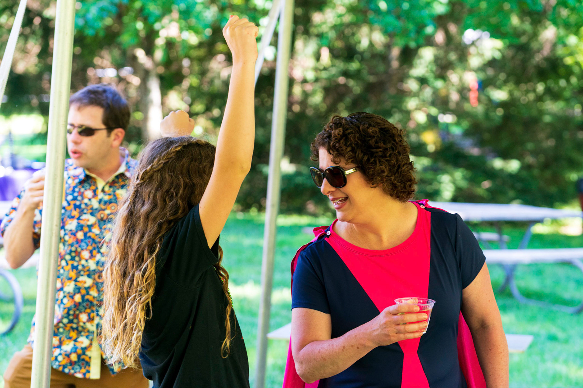 Jordana’s Adas Israel Bat Mitzvah rehearsal session and party at Smokey Glen Farm