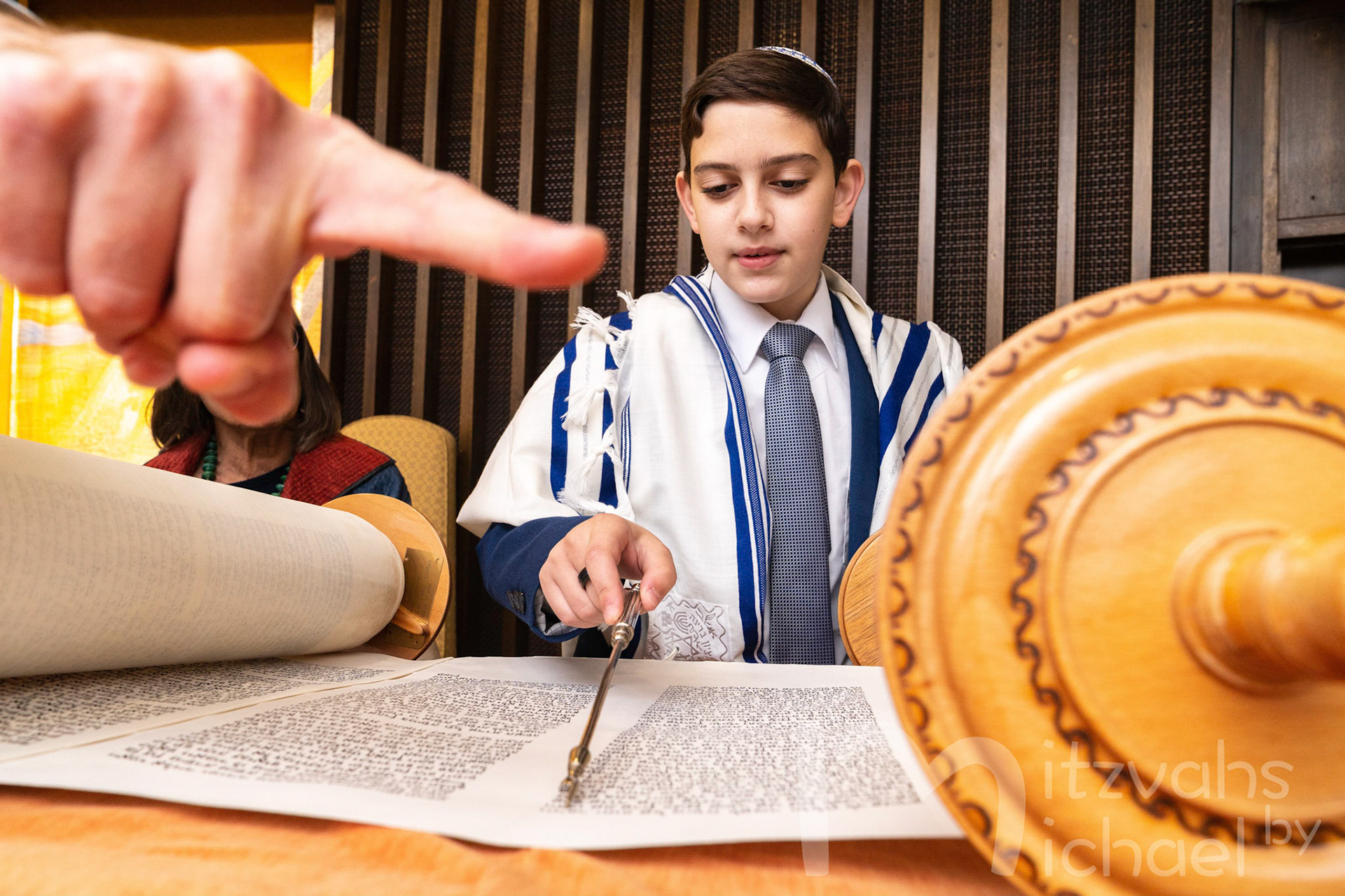 Ross’ Bar Mitzvah shacharit minyan on Monday, May 31, 2021.