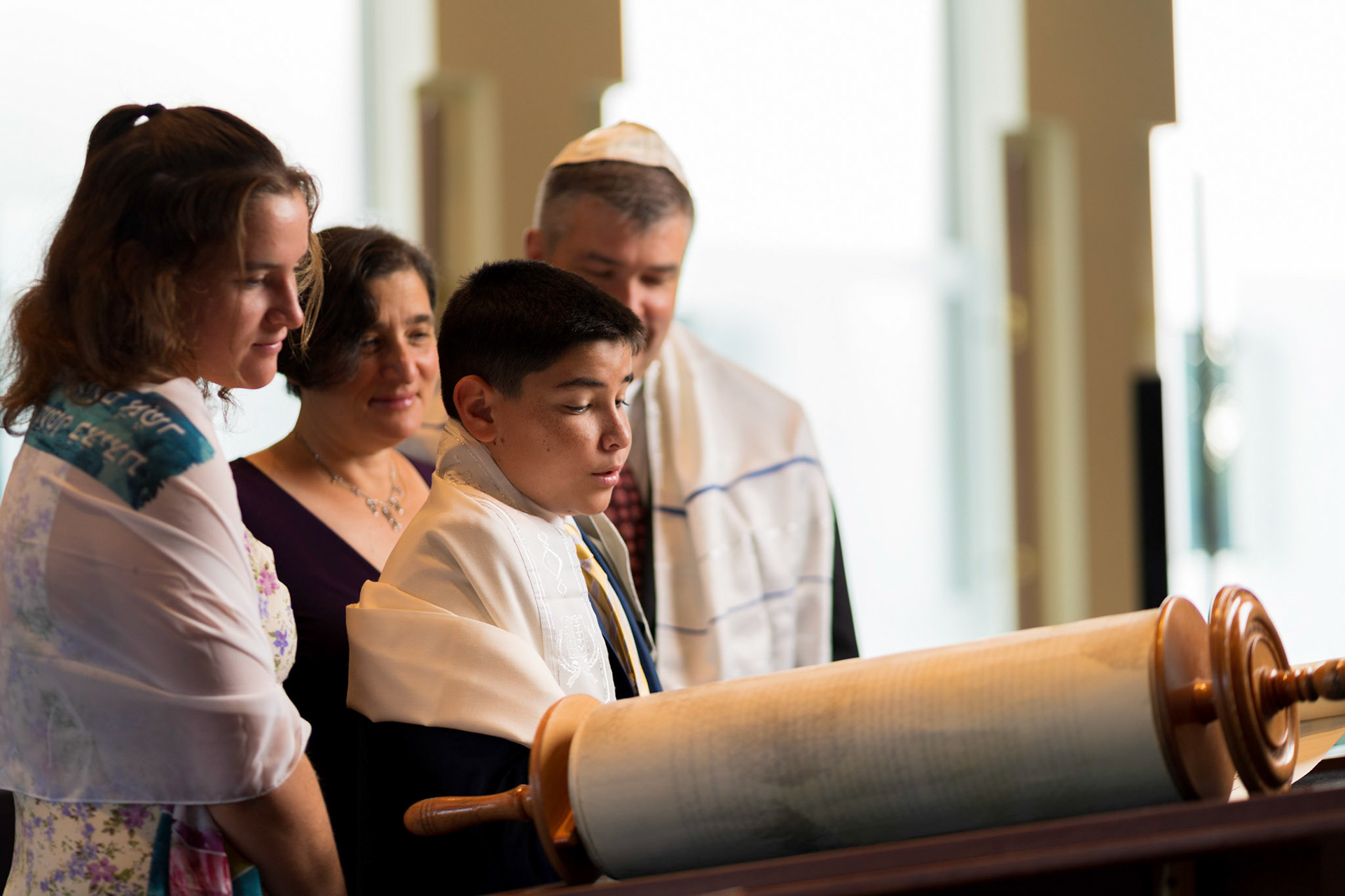 Josh’s Bar Mitzvah portraits at Temple Shalom in Silver Spring and party at Elder Pine Brewing &amp; Blending Co in Gaithersburg, MD.