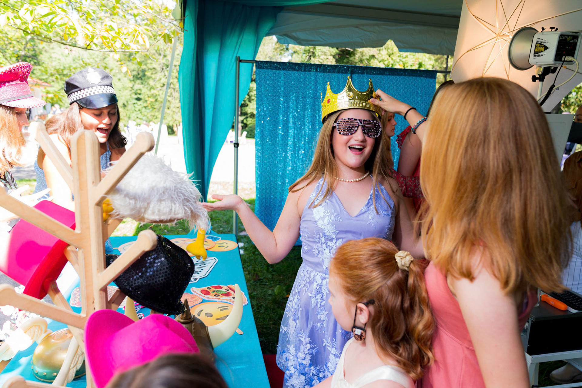 Dani has her long overdue Bat Mitzvah party at C.F. Smith Park on Saturday, September 25, 2021.