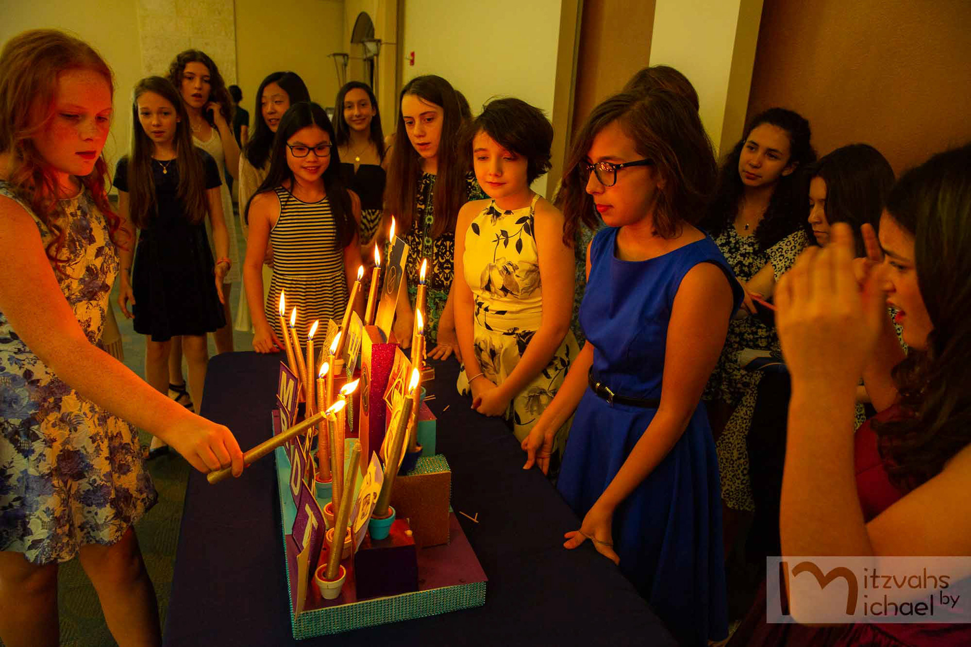 Meredith's Beth Ami Bat Mitzvah in Rockville, MD and King's Dominion.