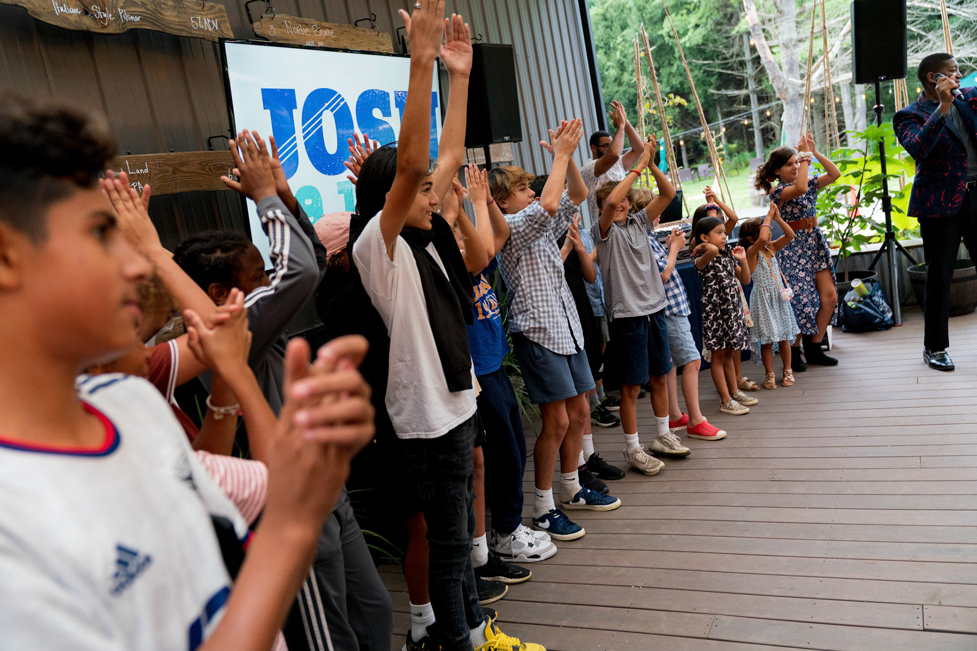 Josh’s Bar Mitzvah portraits at Temple Shalom in Silver Spring and party at Elder Pine Brewing &amp; Blending Co in Gaithersburg, MD.
