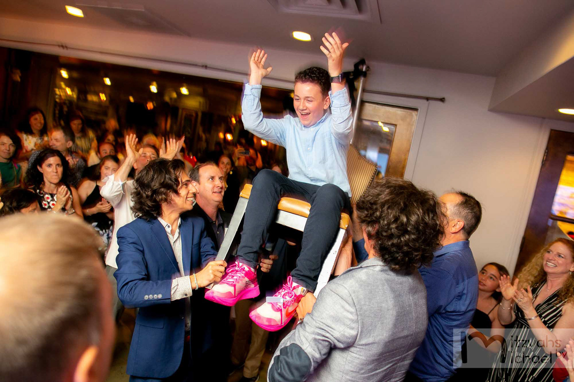 Garrett's Bar Mitzvah party at Teddy and Bully in Washington D.C. on Saturday, June 8, 2019.