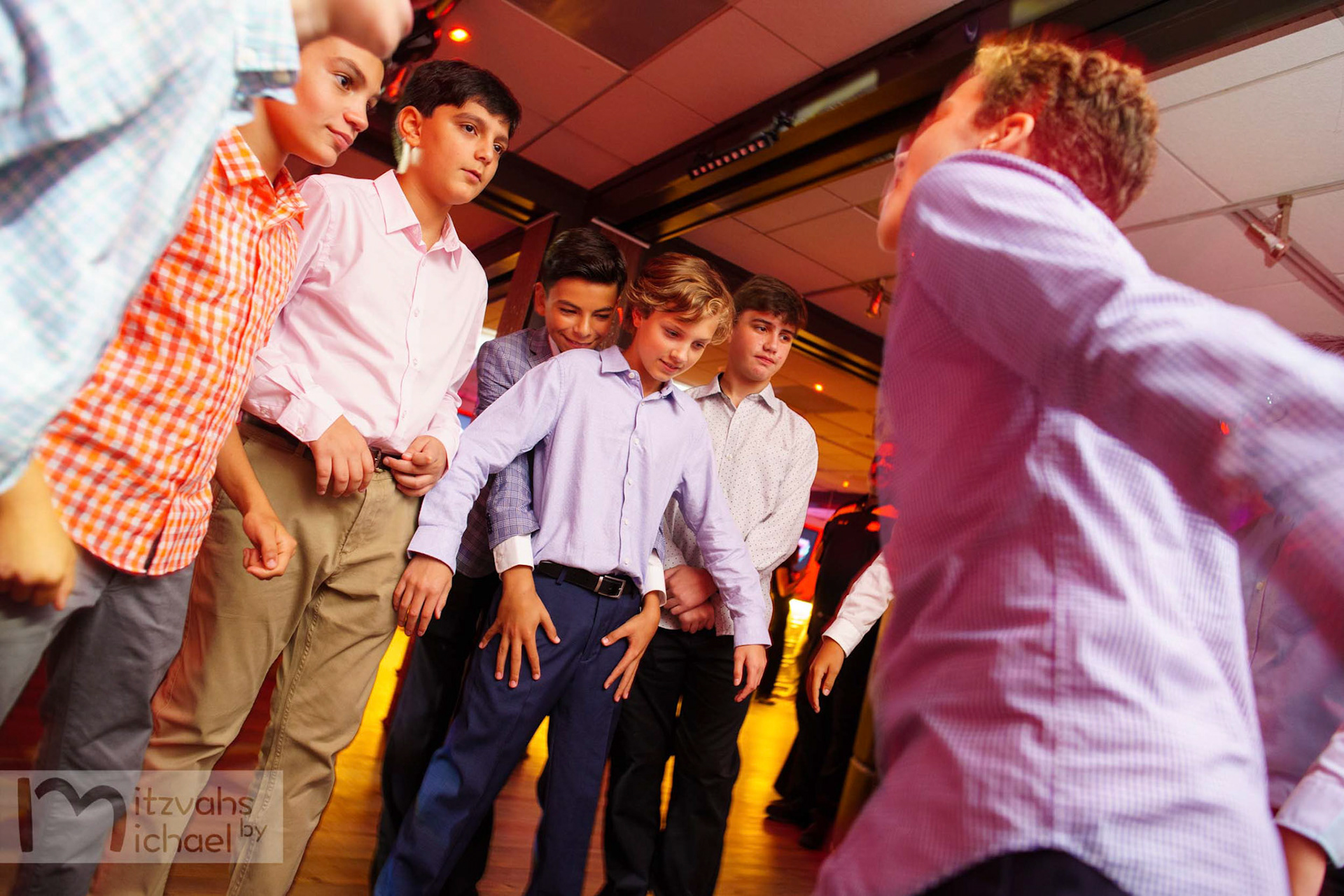 Brandon’s Bar Mitzvah party at The Loft at 4935 in Bethesda, MD.