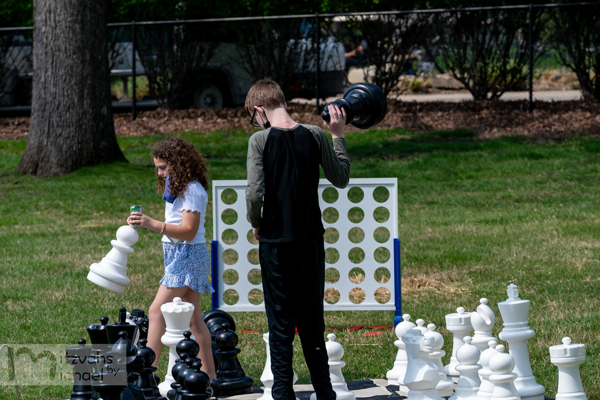 Micah’s Bar Mitzvah party at the Maryland Zoo.