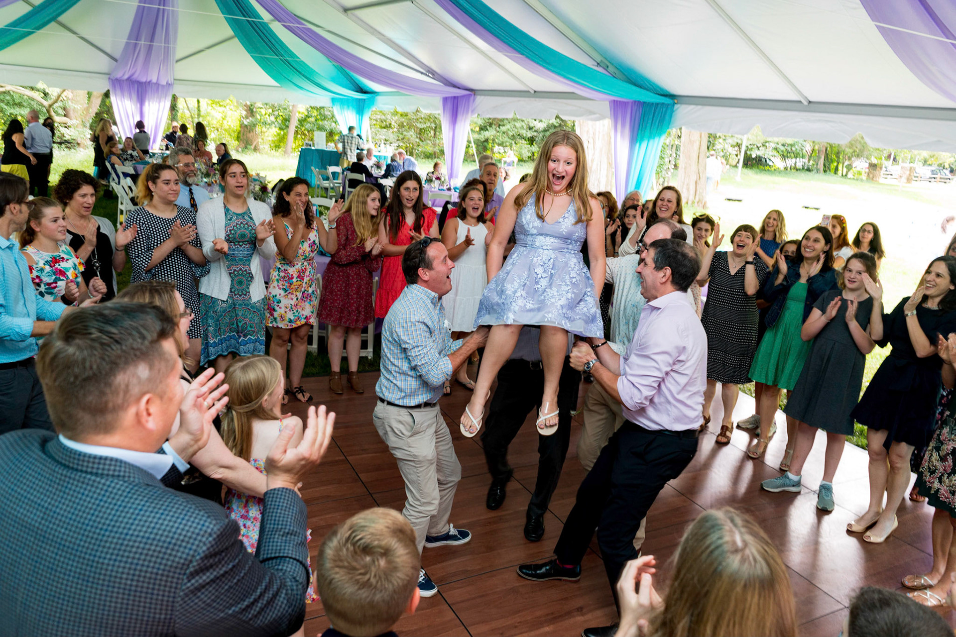 Dani has her long overdue Bat Mitzvah party at C.F. Smith Park on Saturday, September 25, 2021.