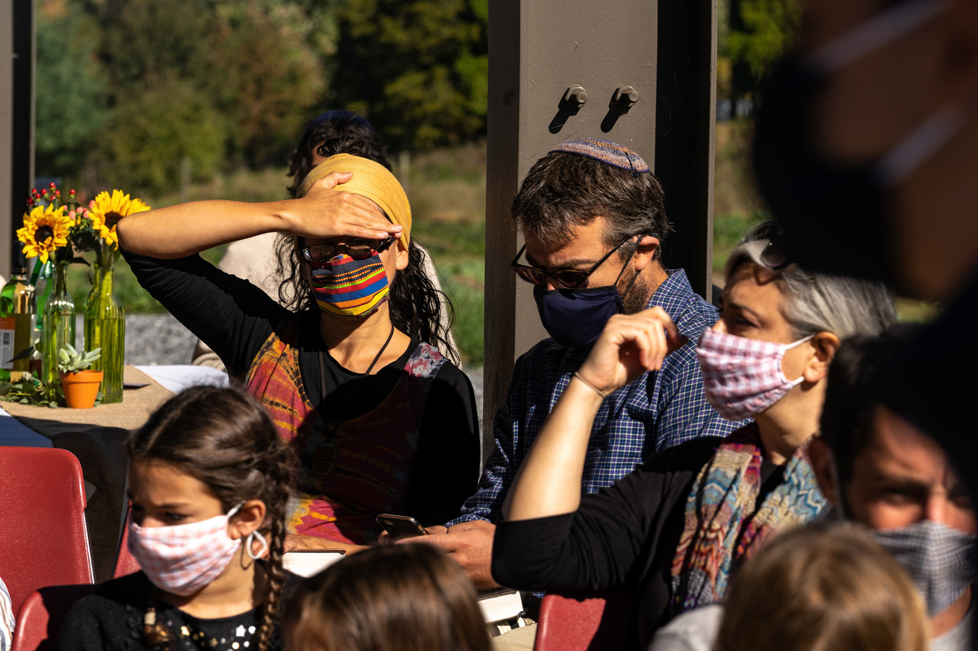 Noa’s Modern Orthodox Moses Montefiore Bat Mitzvah at Pearlstone Retreat.