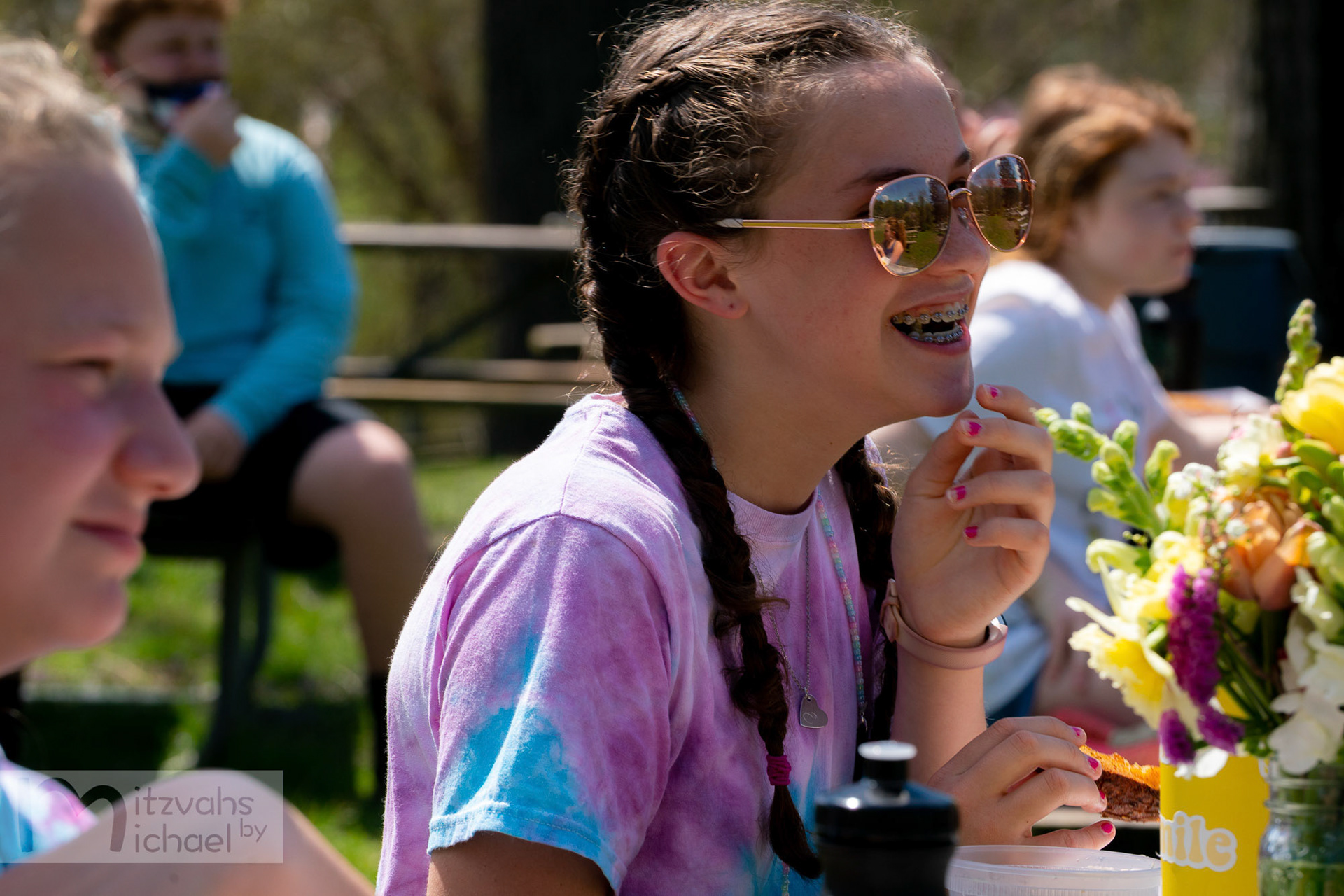 Micah’s Bar Mitzvah party at the Maryland Zoo.