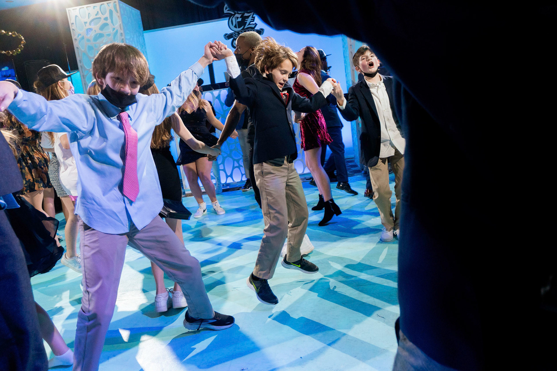 Zach and Eli’s Bnai Mitzvah party at the Westwood Country Club in Vienna, VA on Saturday, February 26, 2022.