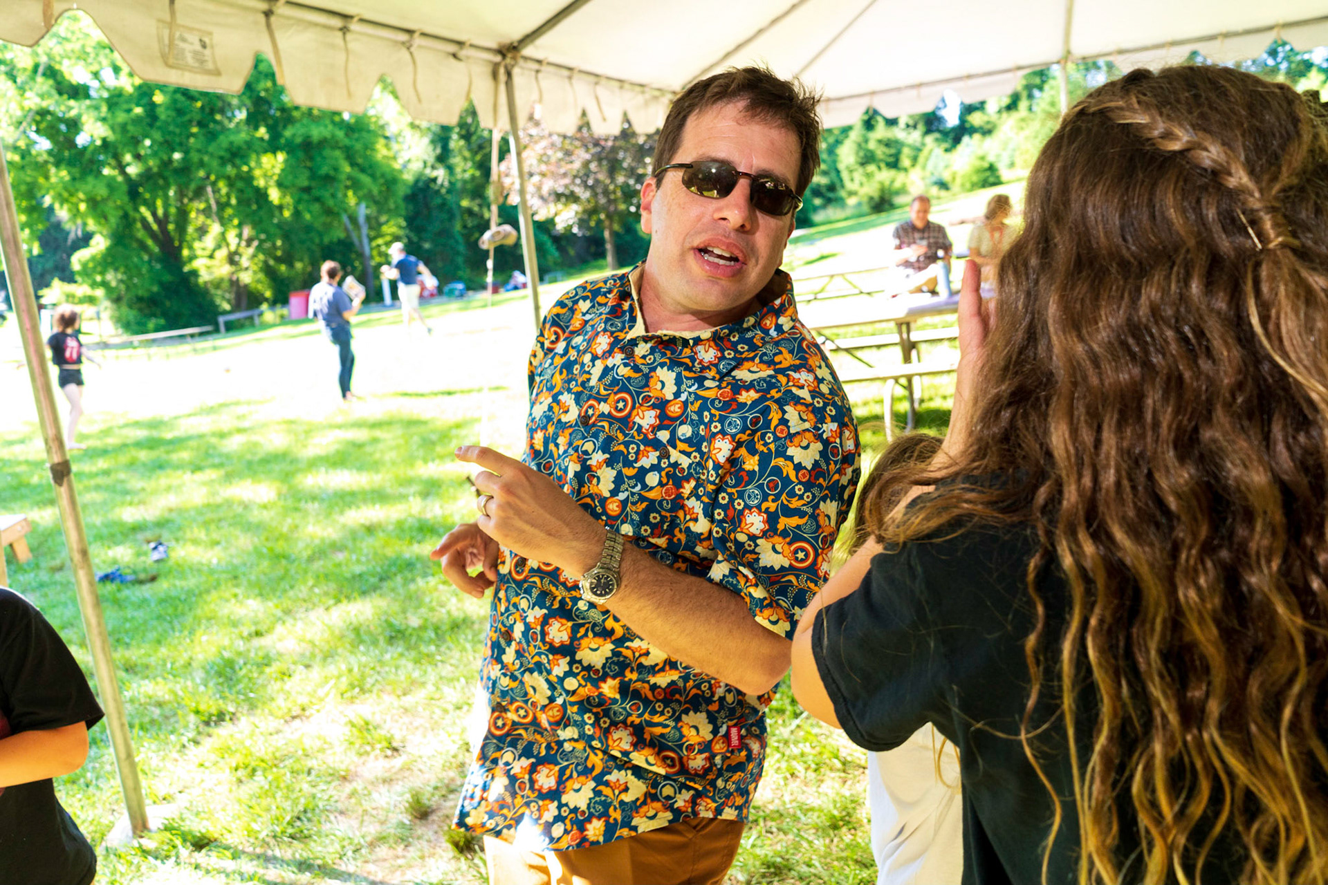 Jordana’s Adas Israel Bat Mitzvah rehearsal session and party at Smokey Glen Farm