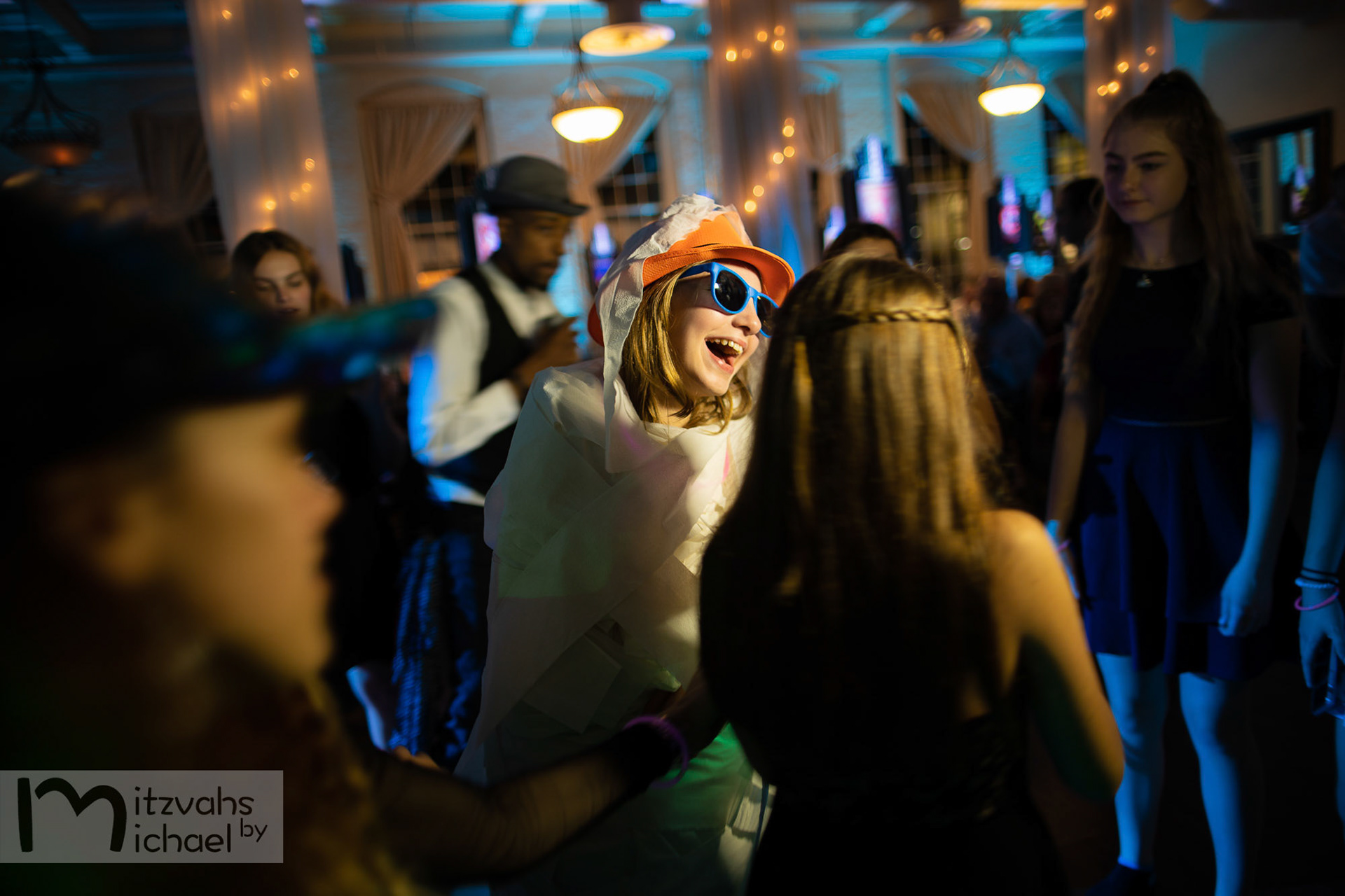 Cora’s Beth Shalom Bat Mitzvah party at The Great Room at Savage Mill.