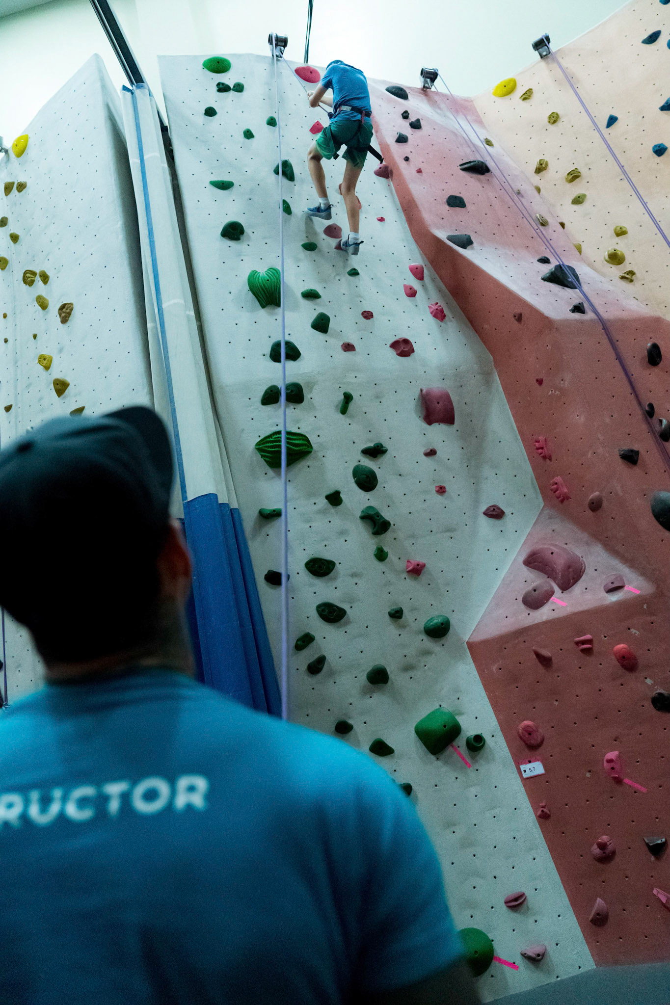 Judah’s bar mitzvah party at Movement climbing gym in Rockville on Sunday, September 4, 2022.