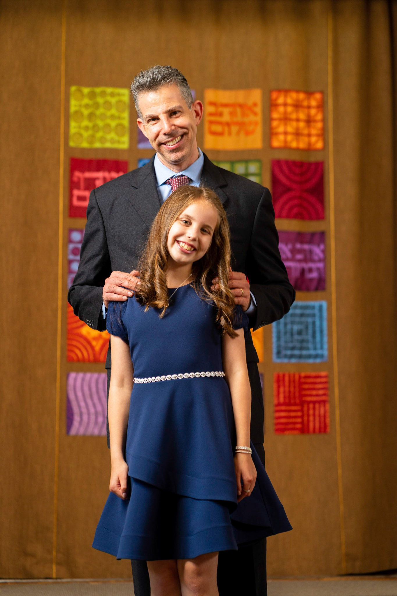 Leora’s Bat Mitzvah portrait session at Ohev Sholom in Washington D.C.