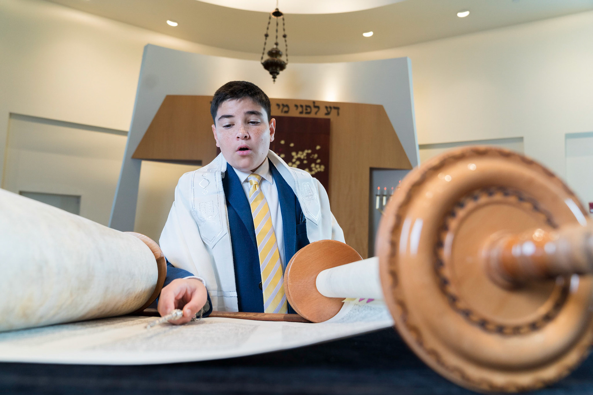 Josh’s Bar Mitzvah portraits at Temple Shalom in Silver Spring and party at Elder Pine Brewing &amp; Blending Co in Gaithersburg, MD.