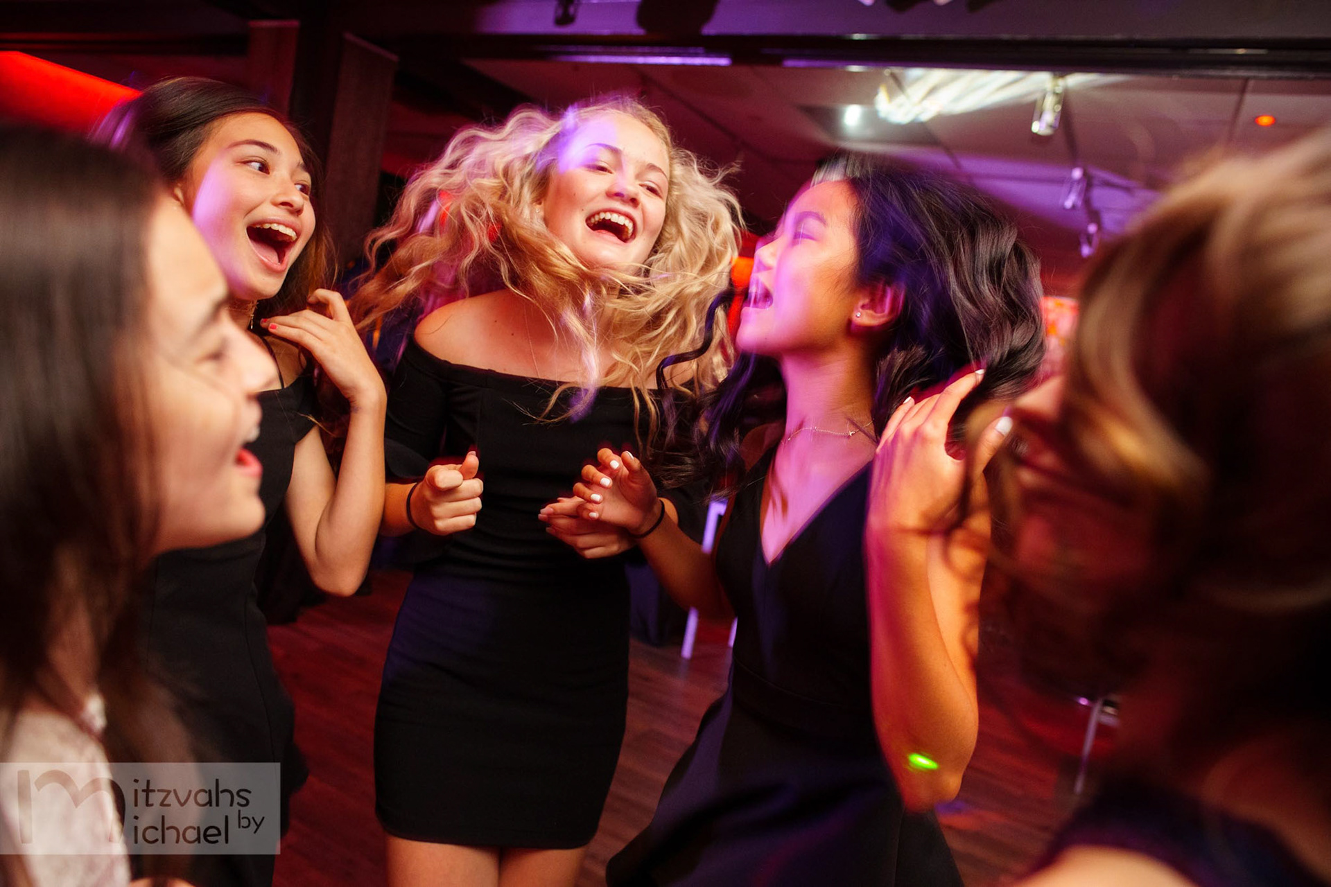 Brandon’s Bar Mitzvah party at The Loft at 4935 in Bethesda, MD.