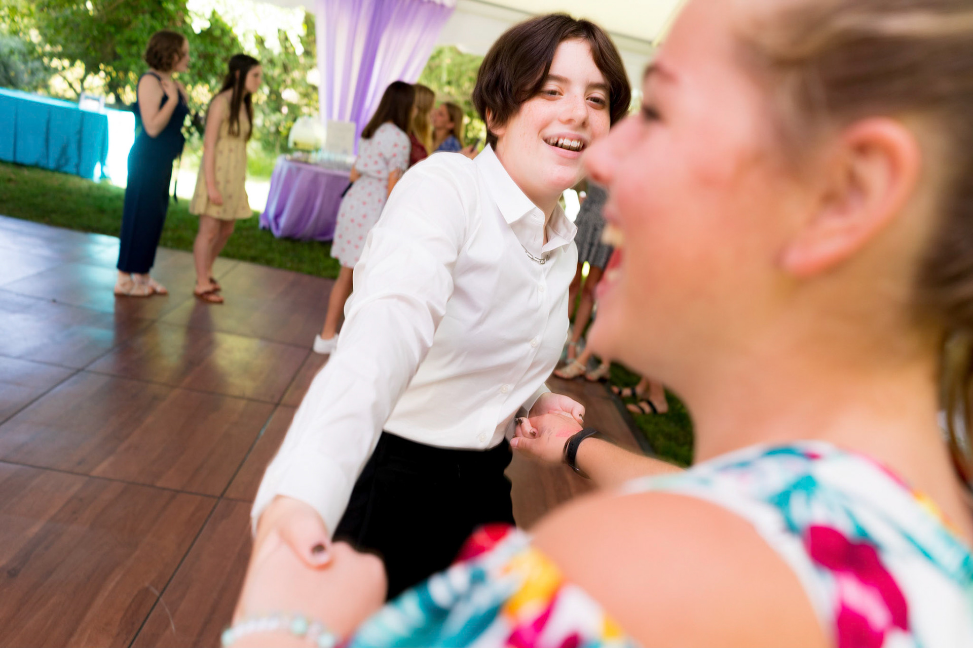 Dani has her long overdue Bat Mitzvah party at C.F. Smith Park on Saturday, September 25, 2021.