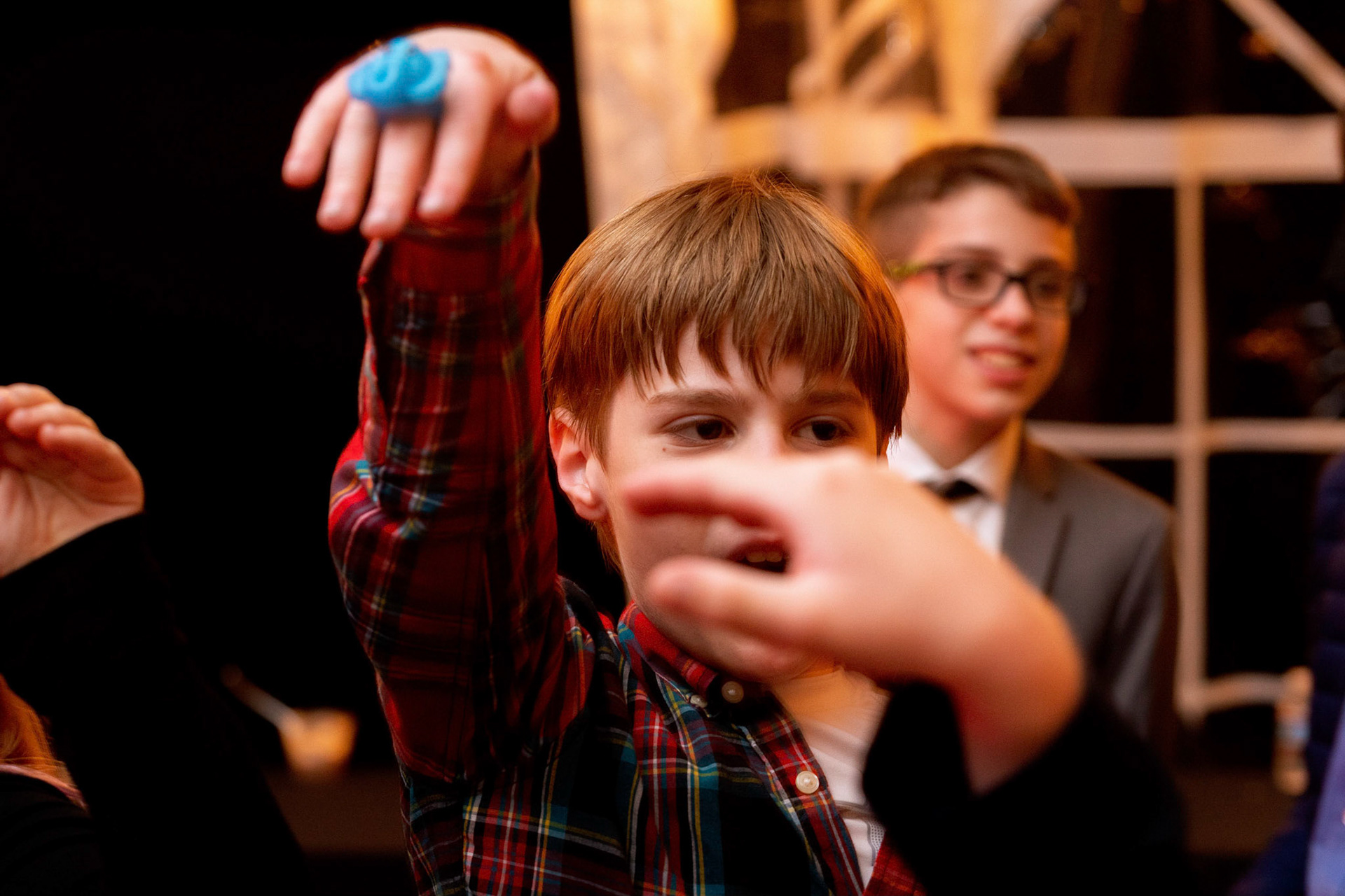Sam’s Bar Mitzvah party at Glen Echo, on Saturday, December 18, 2021.