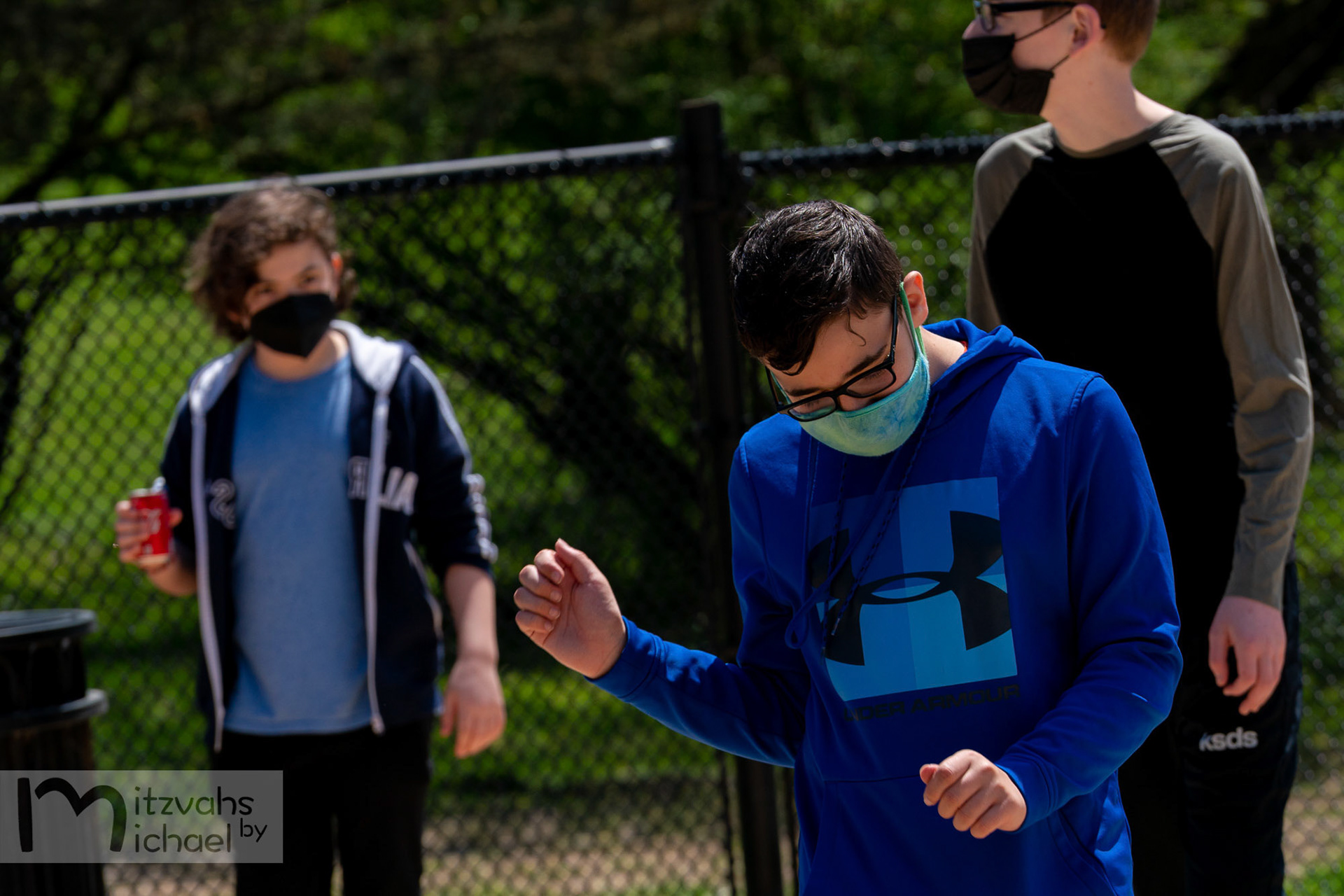 Micah’s Bar Mitzvah party at the Maryland Zoo.