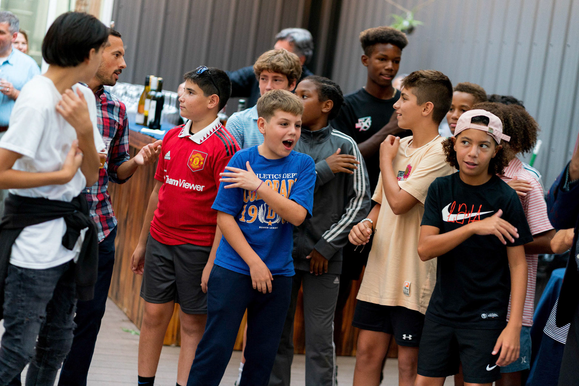 Josh’s Bar Mitzvah portraits at Temple Shalom in Silver Spring and party at Elder Pine Brewing &amp; Blending Co in Gaithersburg, MD.