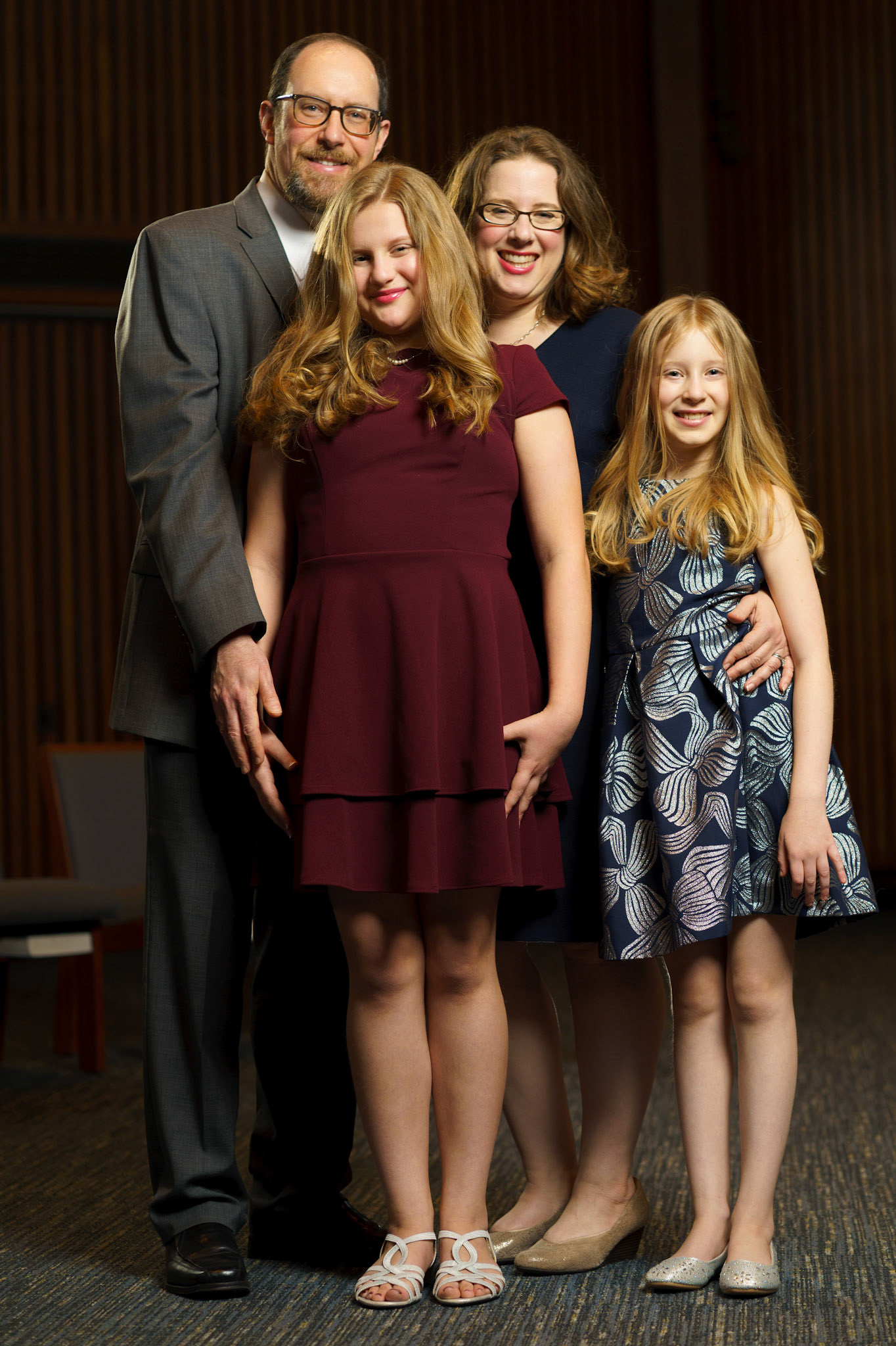 Dani’s Temple Rodef Shalom Bat Mitzvah portraits.