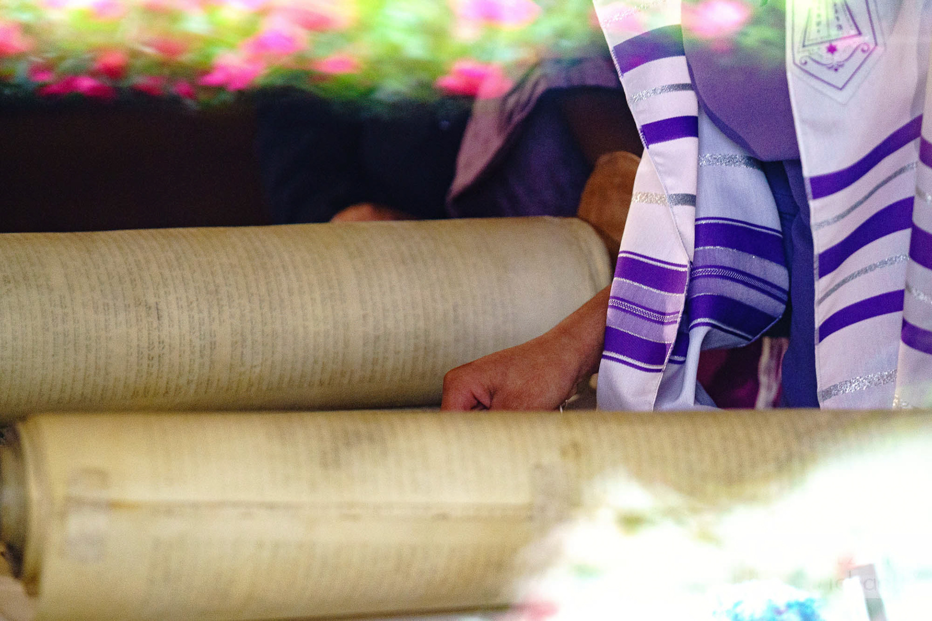Eden’s Bat Mitzvah service from home on Thursday, May 21, 2020.
