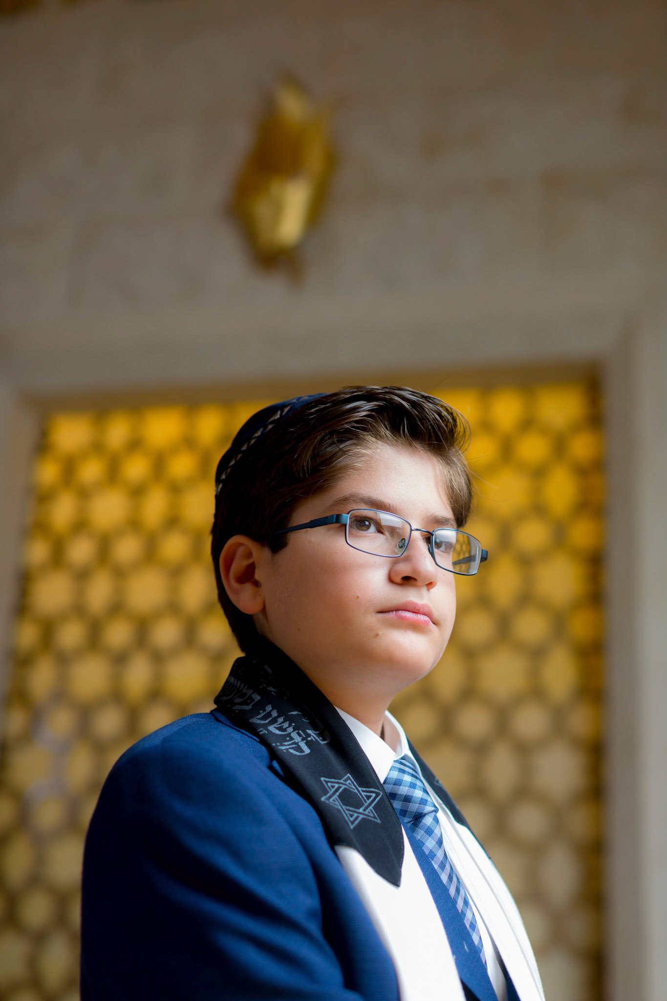 Bnai Mitzvah of Eric and Lana at Temple Isaiah in Fulton, MD.