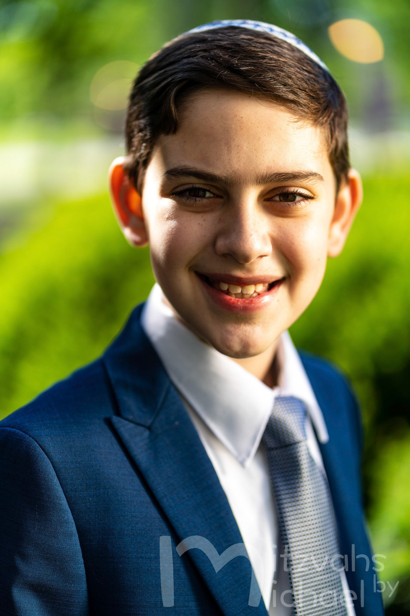 Ross’ Bar Mitzvah shacharit minyan on Monday, May 31, 2021.