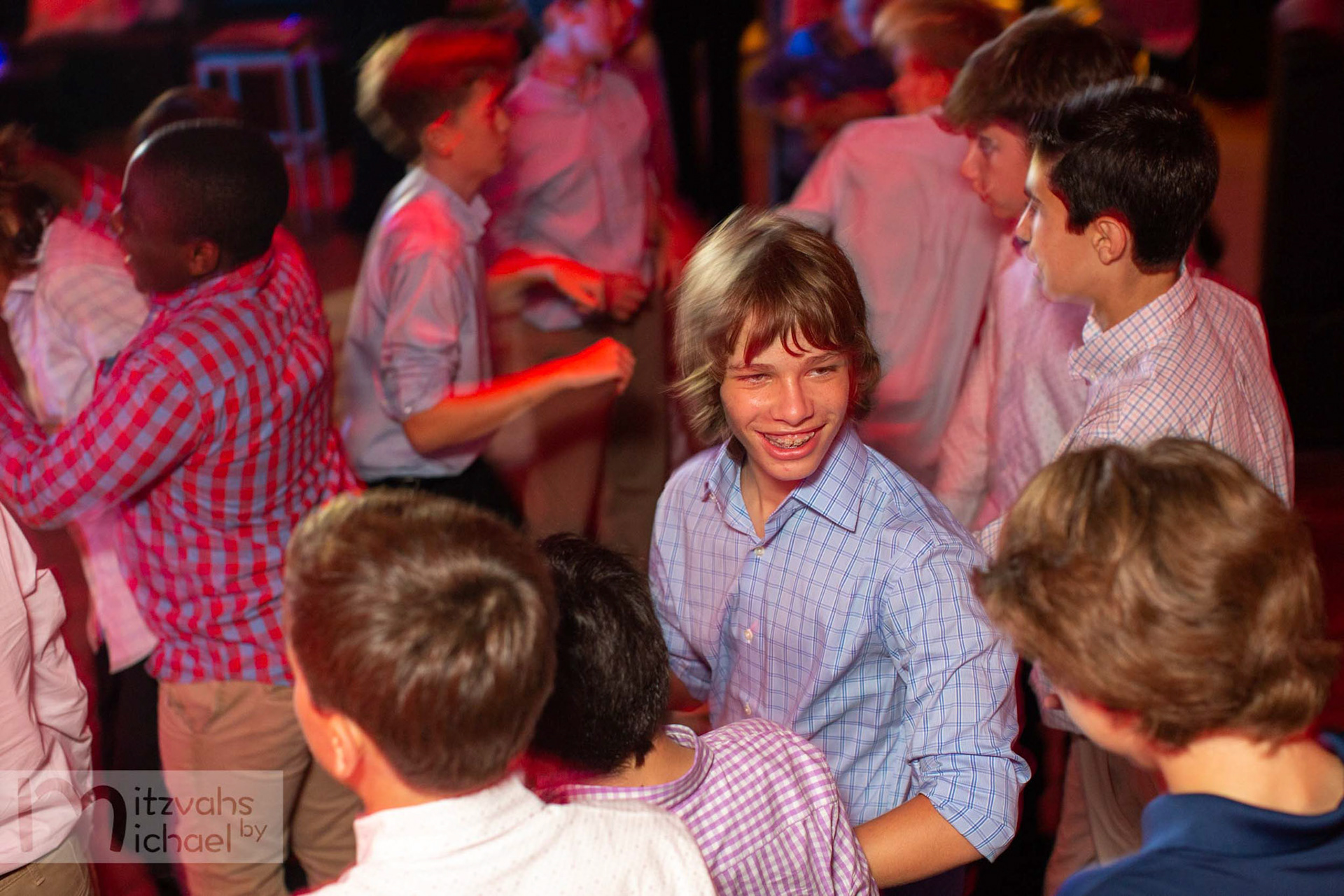 Brandon’s Bar Mitzvah party at The Loft at 4935 in Bethesda, MD.