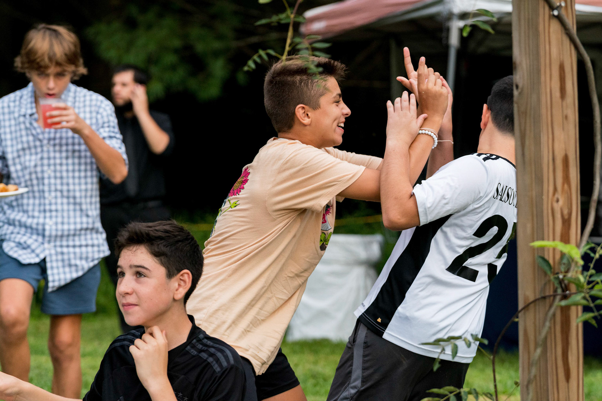 Josh’s Bar Mitzvah portraits at Temple Shalom in Silver Spring and party at Elder Pine Brewing &amp; Blending Co in Gaithersburg, MD.