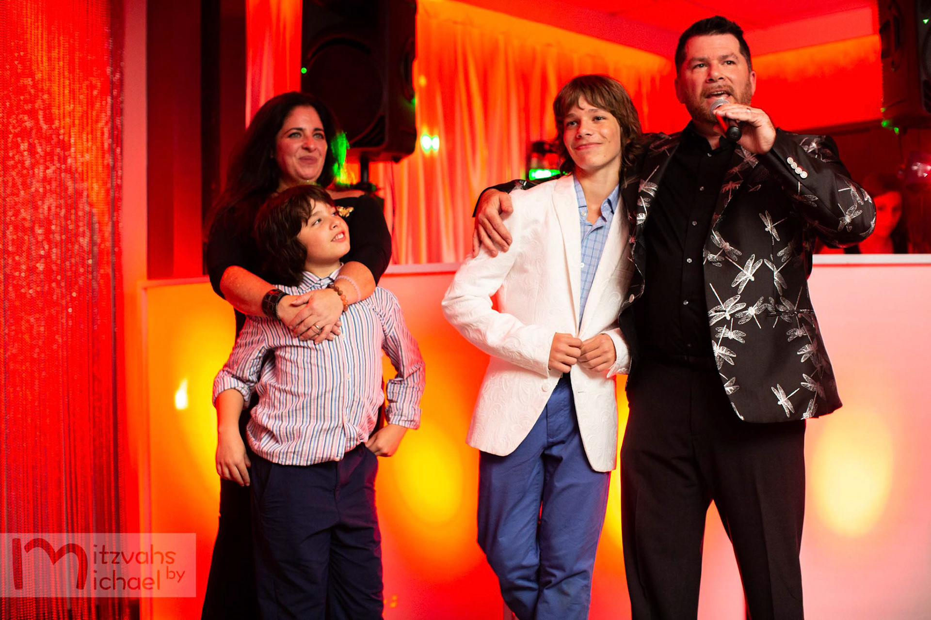 Brandon’s Bar Mitzvah party at The Loft at 4935 in Bethesda, MD.