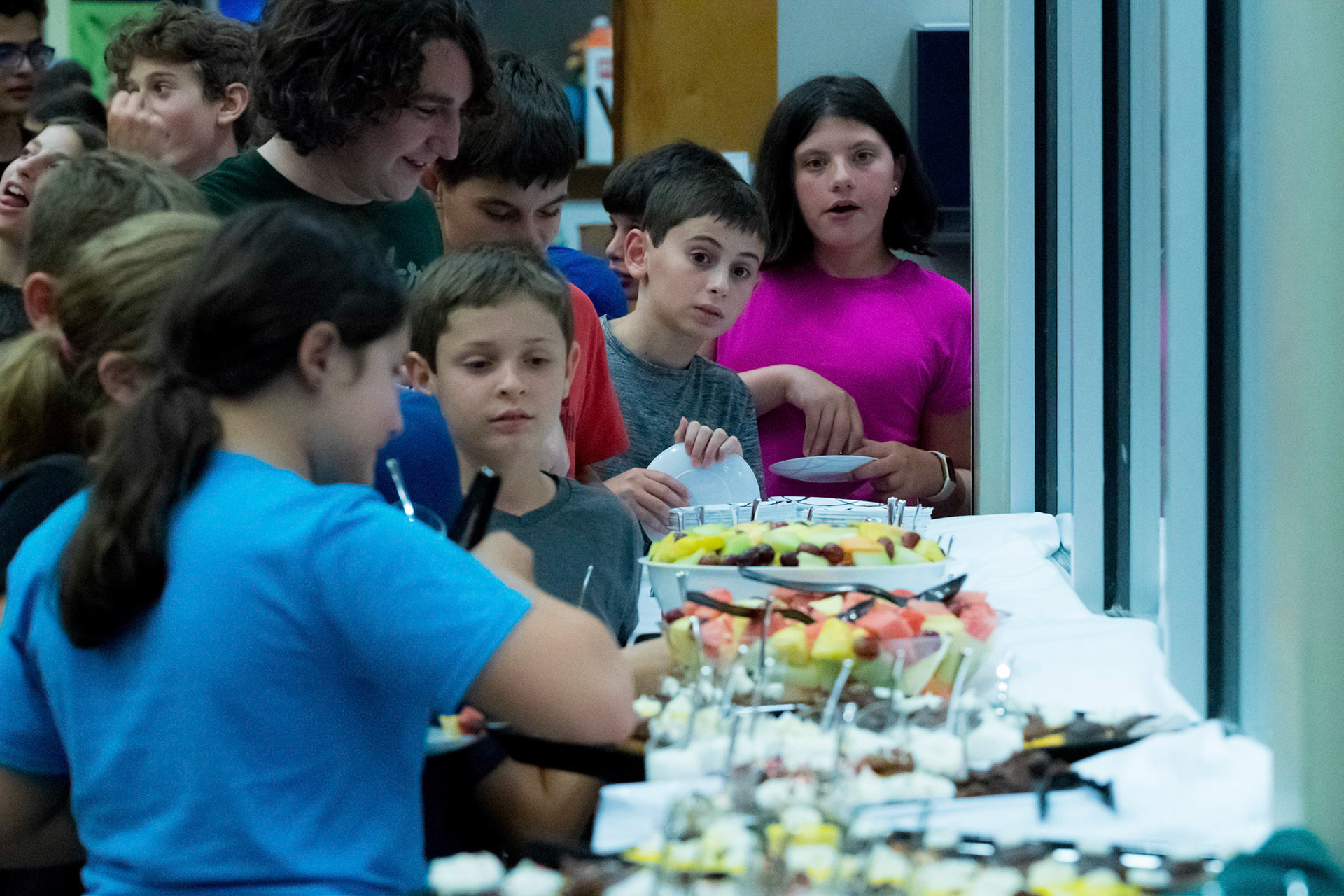 Judah’s bar mitzvah party at Movement climbing gym in Rockville on Sunday, September 4, 2022.