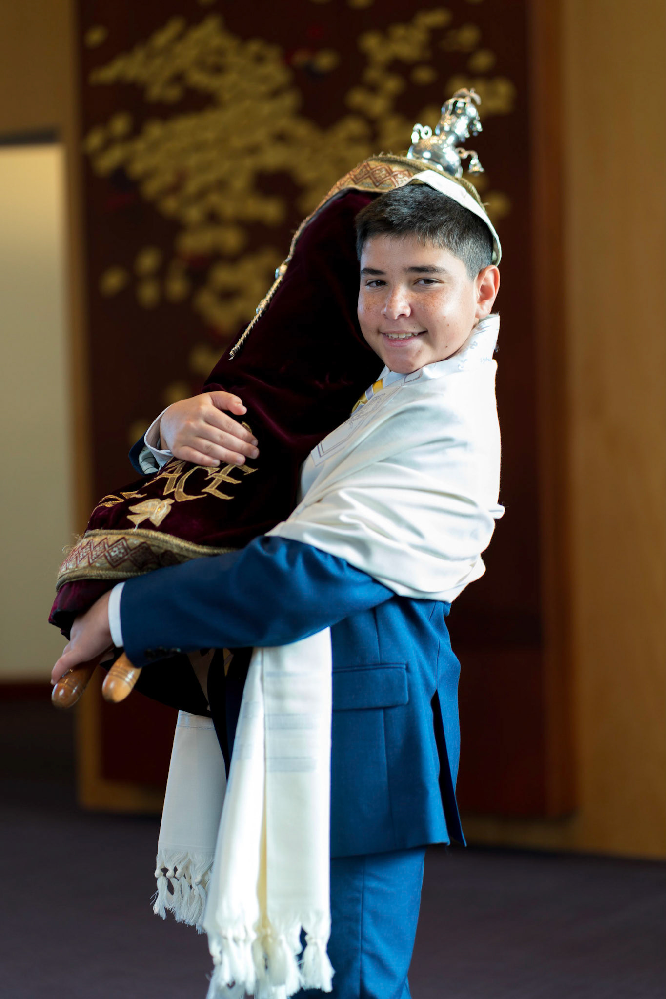 Josh’s Bar Mitzvah portraits at Temple Shalom in Silver Spring and party at Elder Pine Brewing &amp; Blending Co in Gaithersburg, MD.