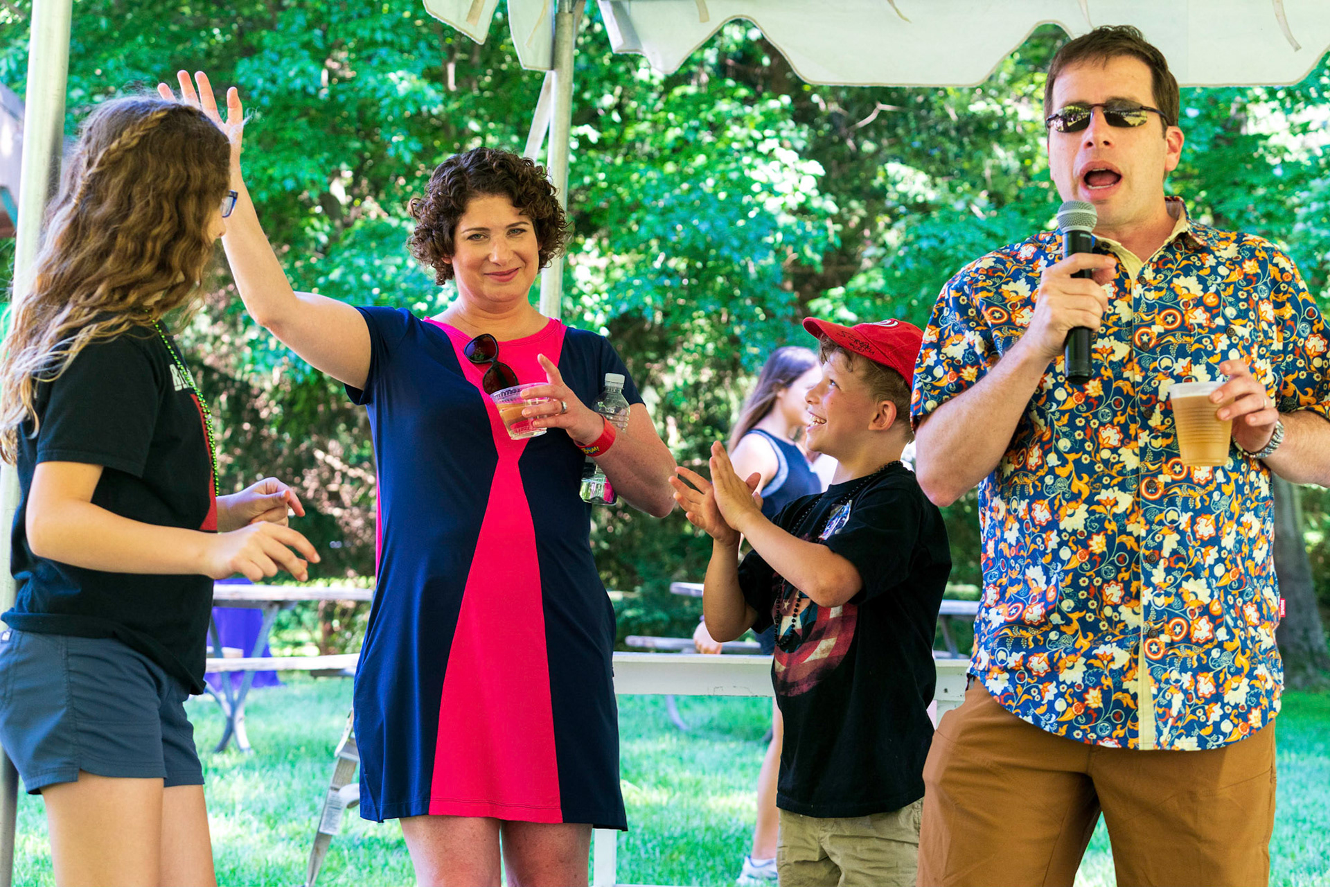 Jordana’s Adas Israel Bat Mitzvah rehearsal session and party at Smokey Glen Farm