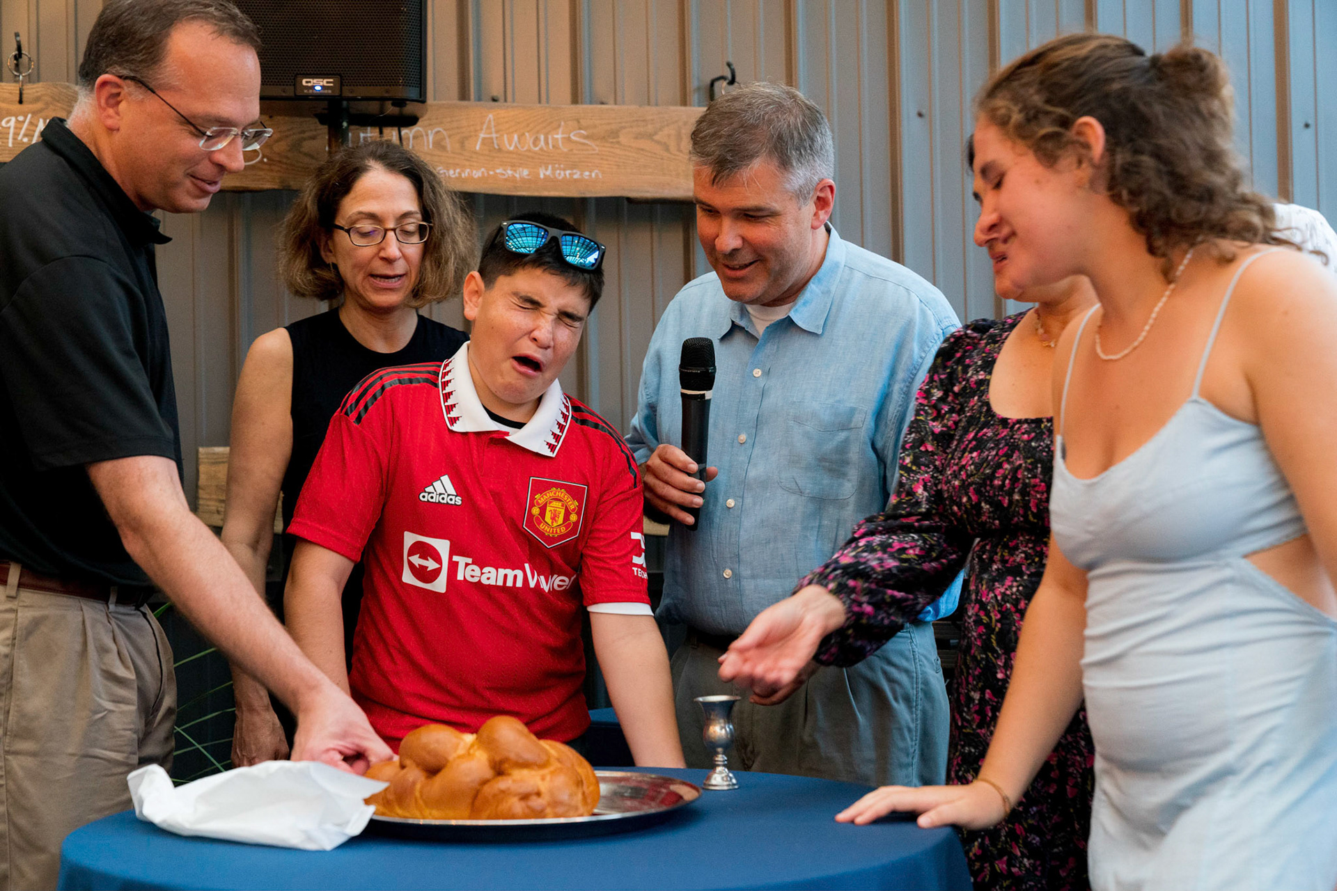 Josh’s Bar Mitzvah portraits at Temple Shalom in Silver Spring and party at Elder Pine Brewing &amp; Blending Co in Gaithersburg, MD.