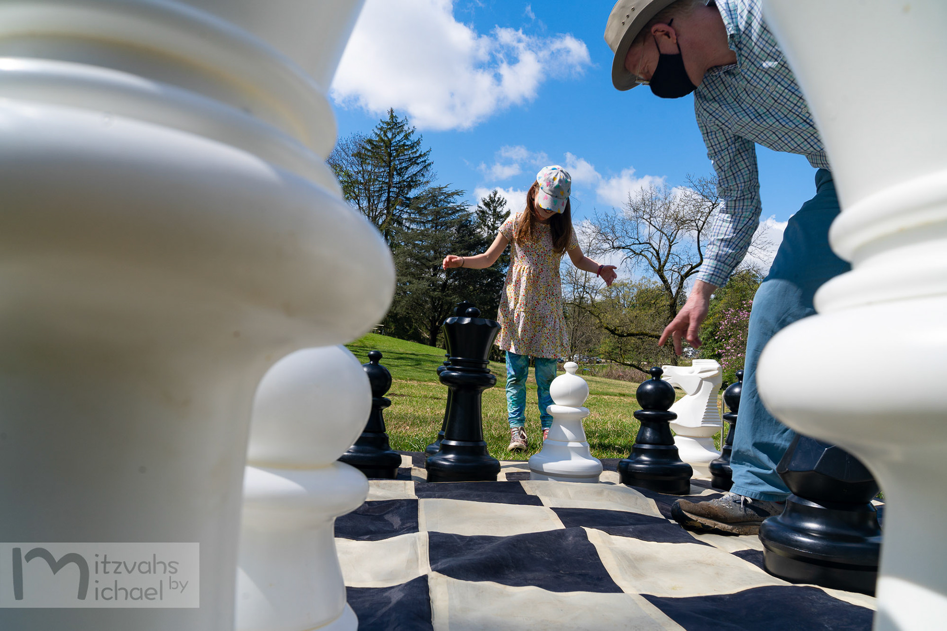 Micah’s Bar Mitzvah party at the Maryland Zoo.