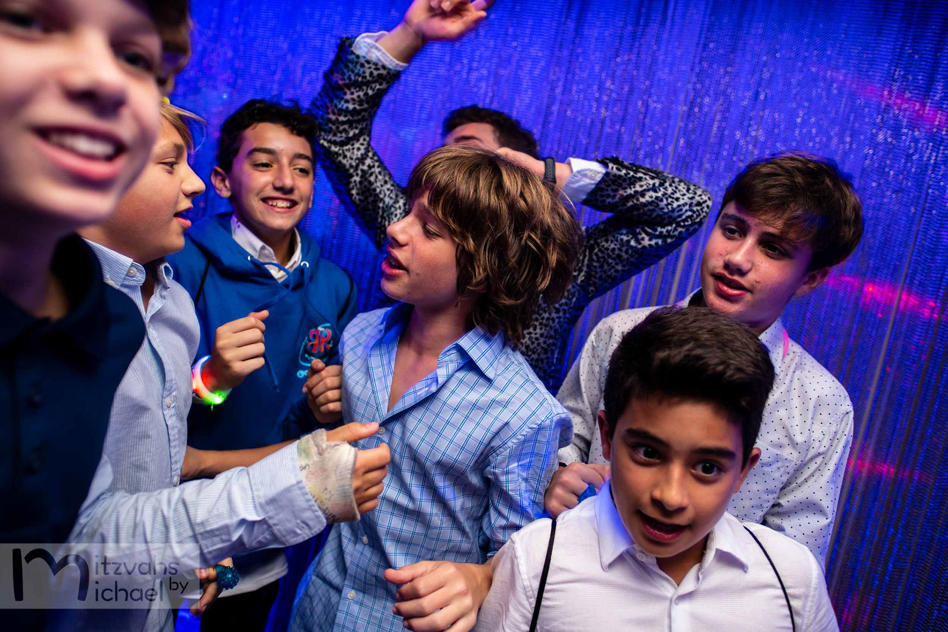 Brandon’s Bar Mitzvah party at The Loft at 4935 in Bethesda, MD.