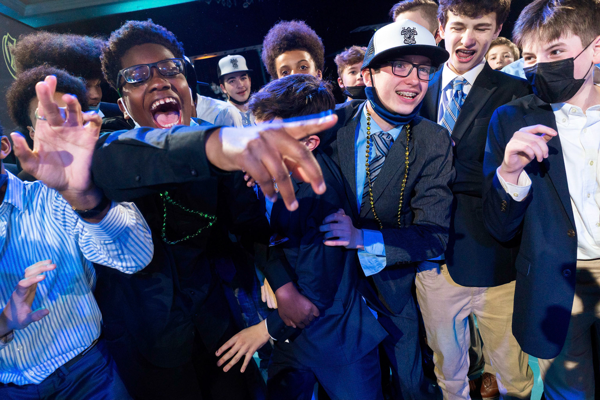 Zach and Eli’s Bnai Mitzvah party at the Westwood Country Club in Vienna, VA on Saturday, February 26, 2022.