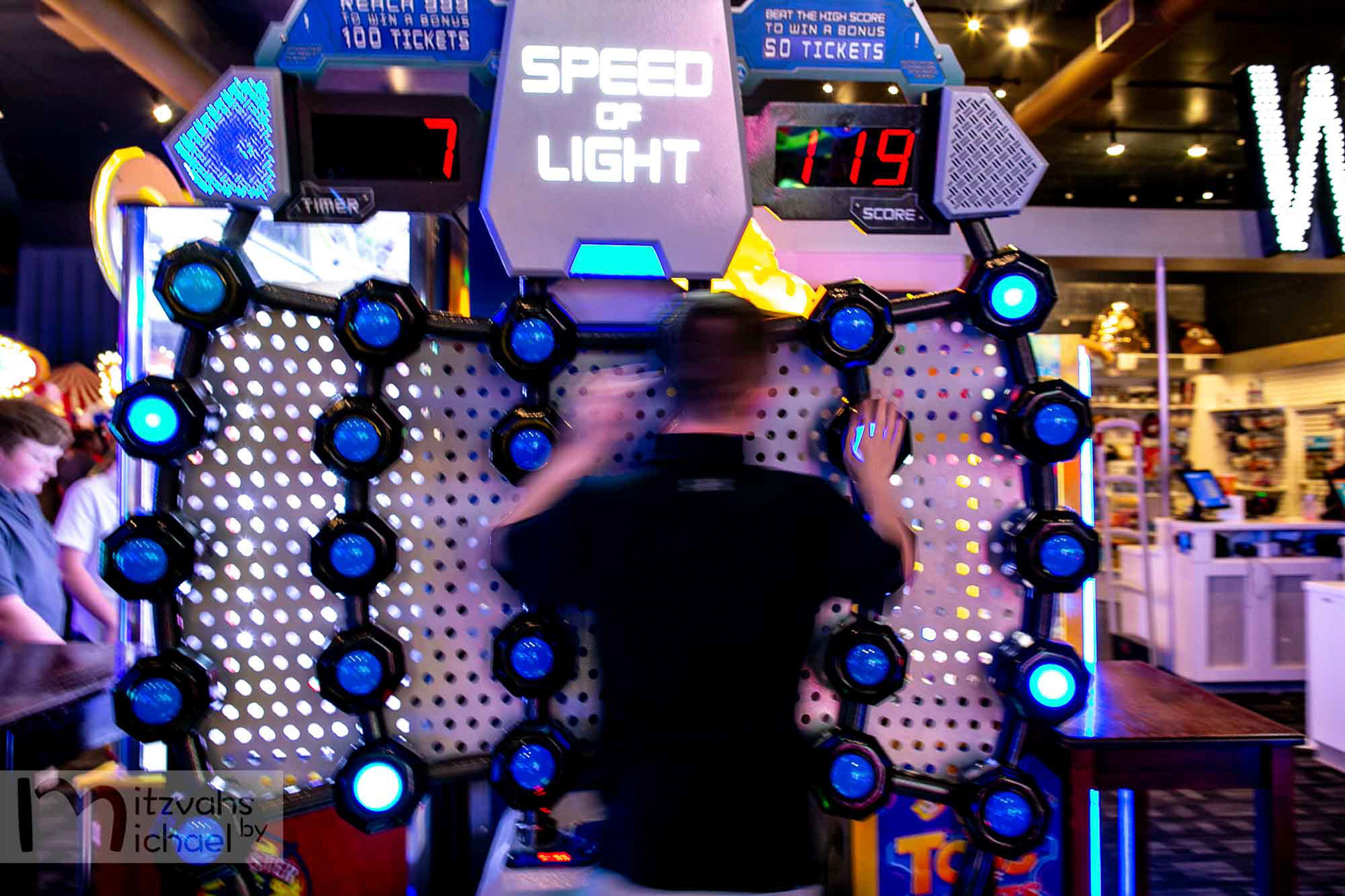 Colin's Bar Mitzvah at Eldersburg Jewish Congregation and Dave and Buster's on Saturday, June, 22, 2019.