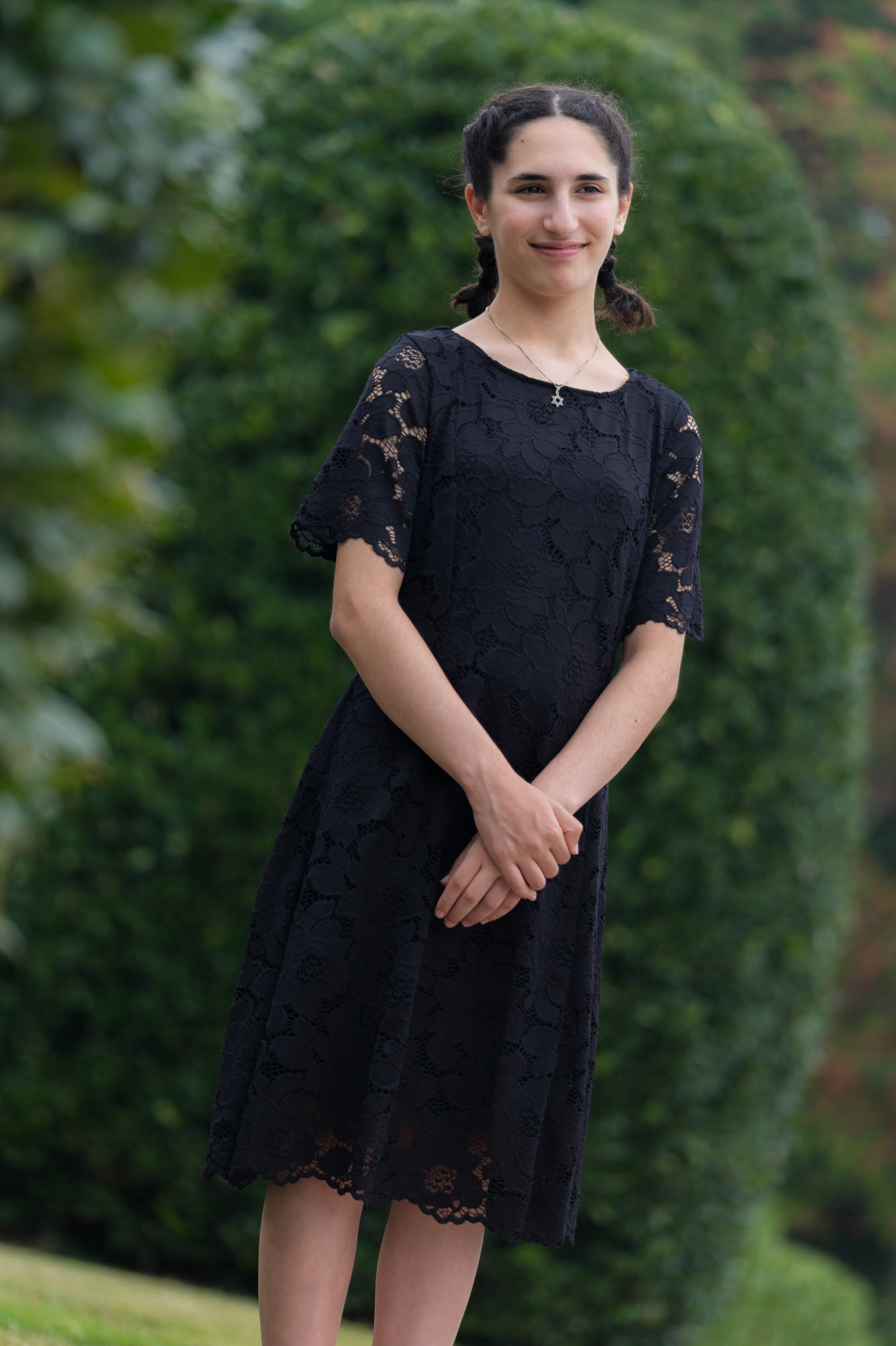 Ilana’s Bat Mitzvah rehearsal at Bat Chaverim in Columbia, MD.