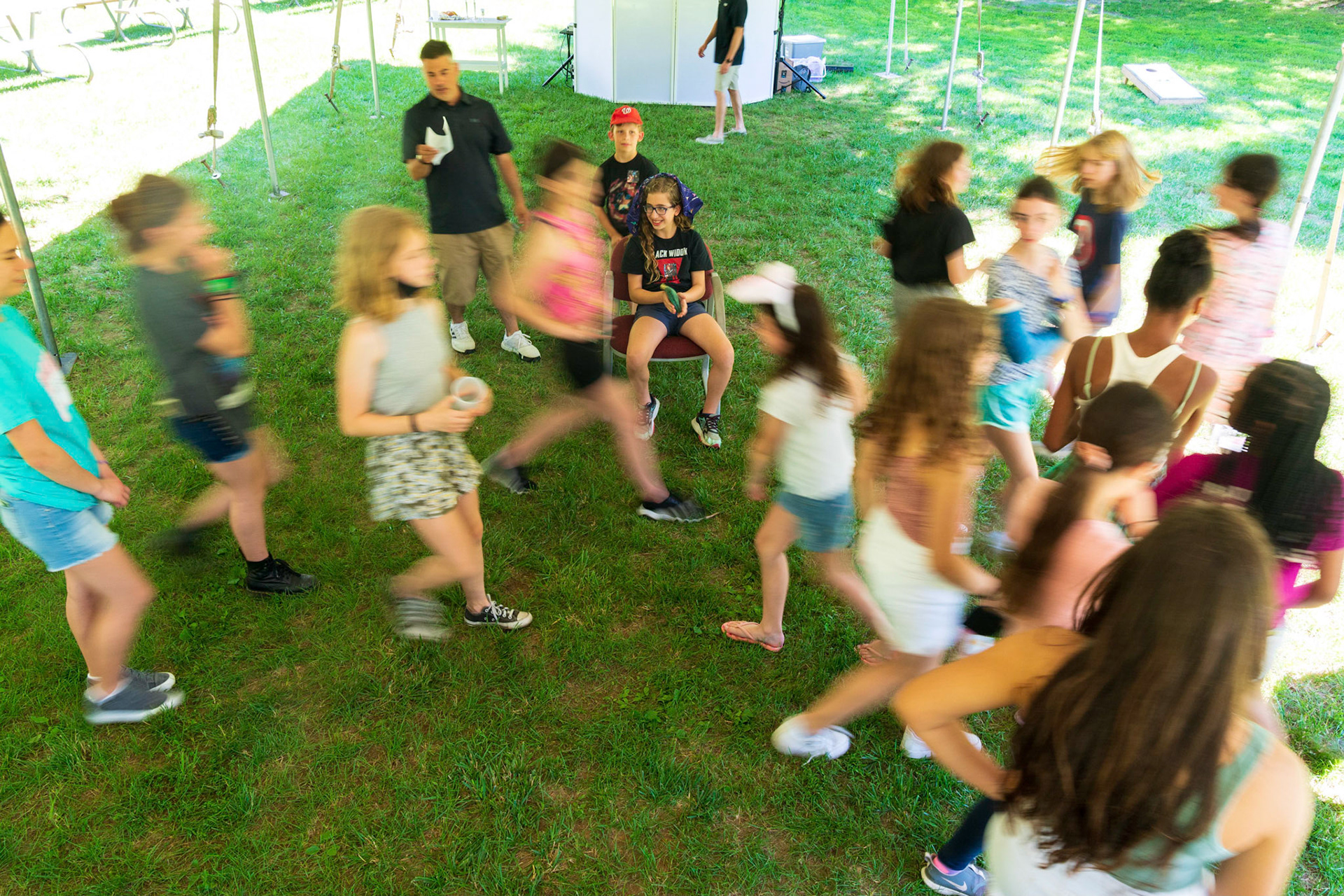 Jordana’s Adas Israel Bat Mitzvah rehearsal session and party at Smokey Glen Farm